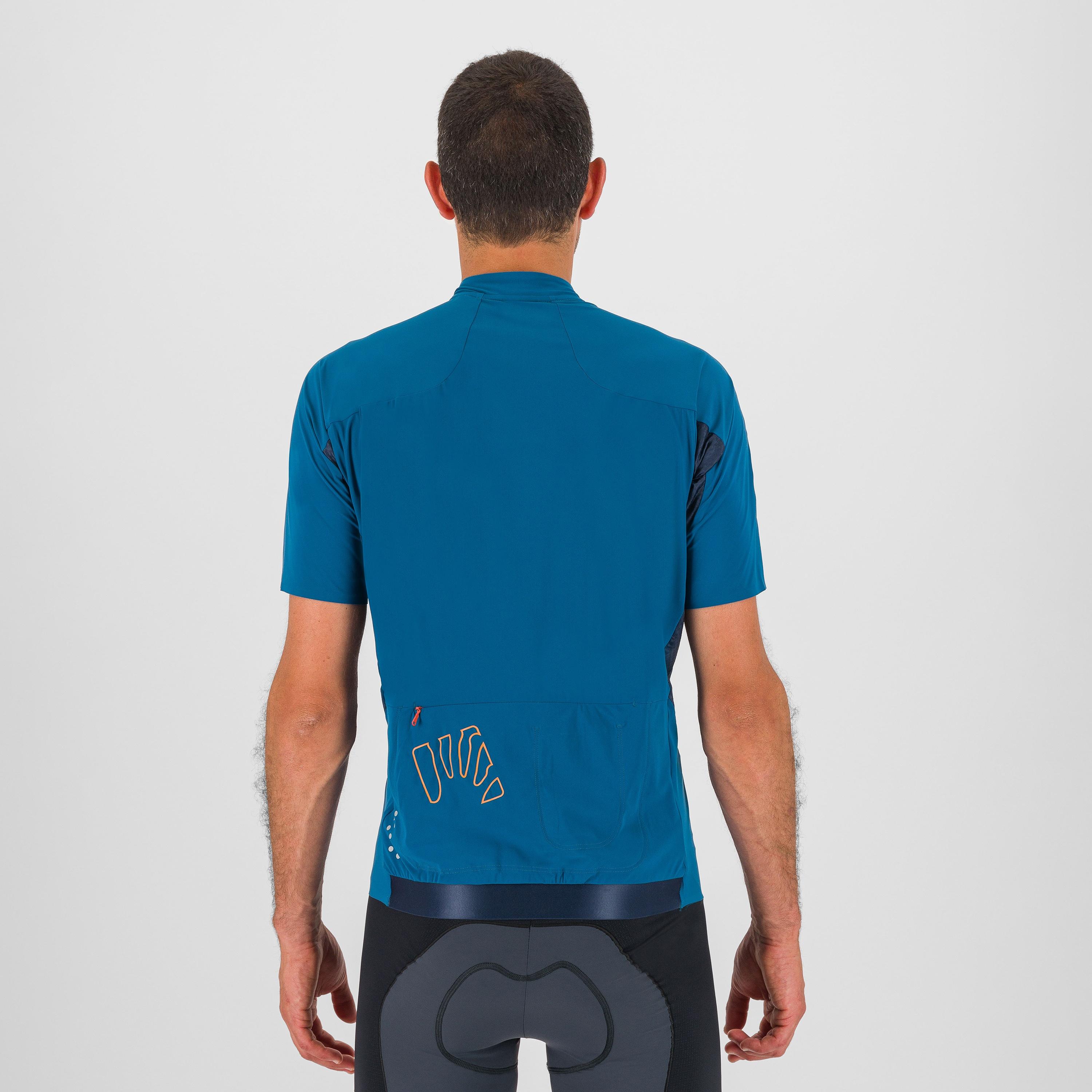 Pralongia evo jersey - moroccan blue/outer space - karpos