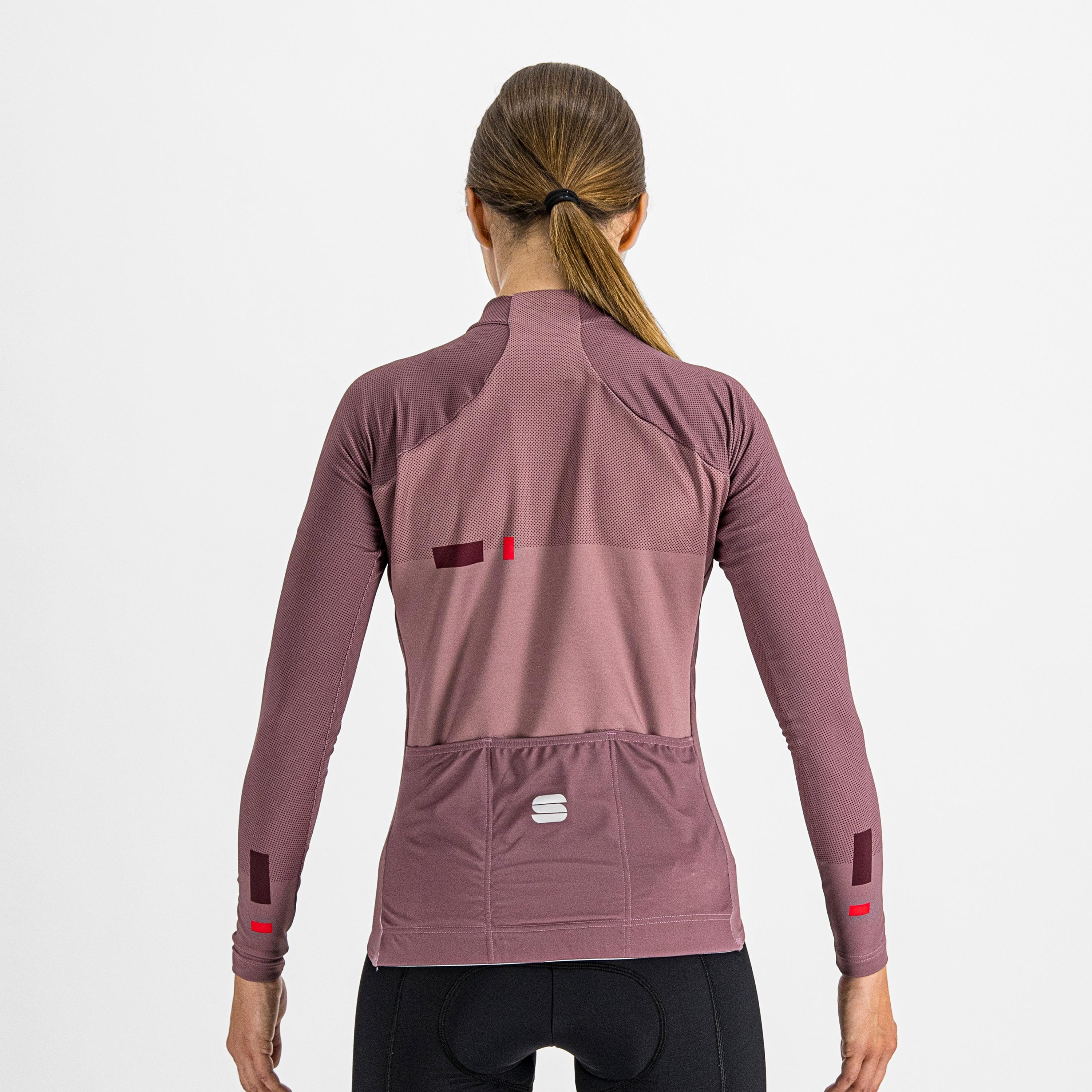 Bodyfit pro w thermal jersey - mauve - sportful