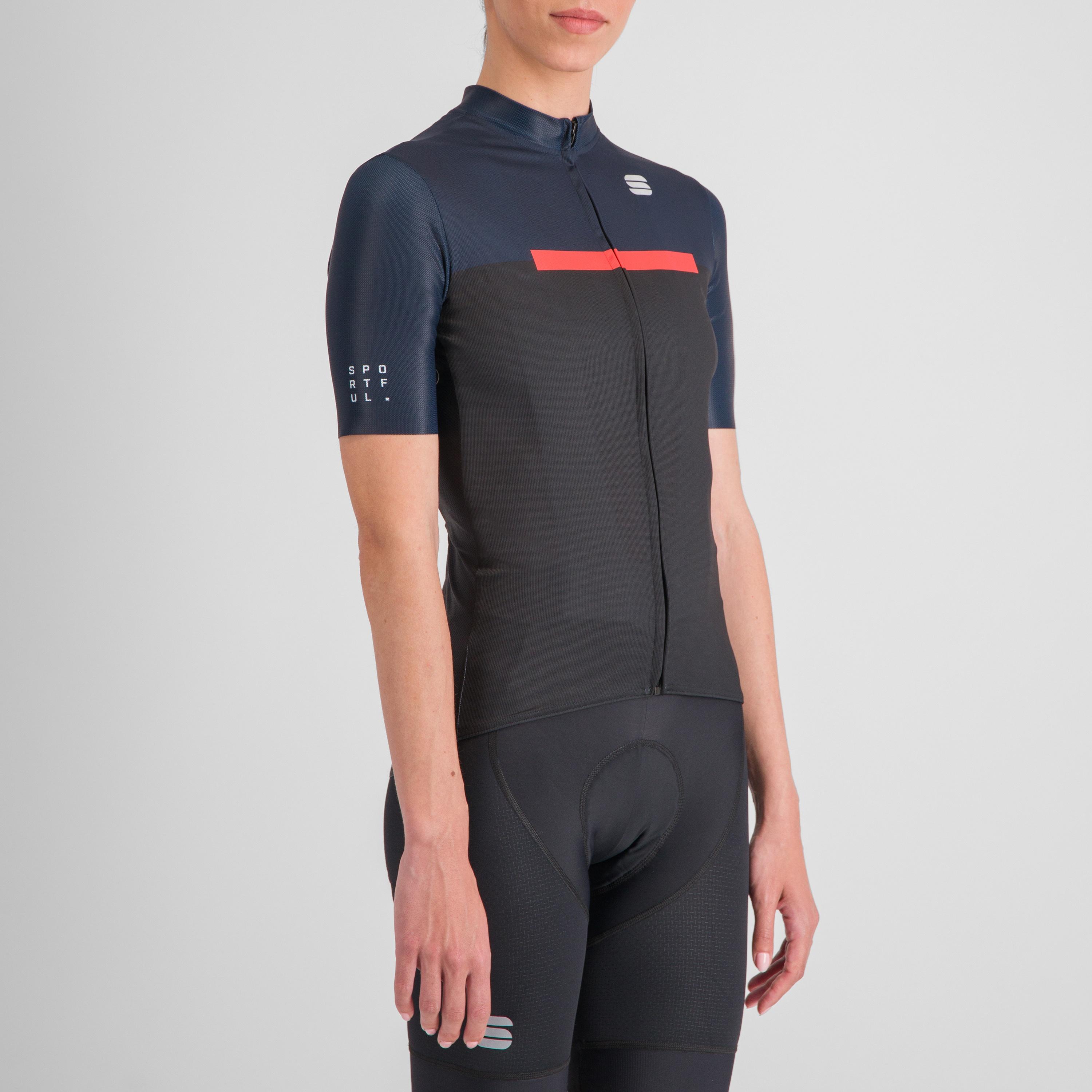 Pista w jersey - black galaxy blue - sportful