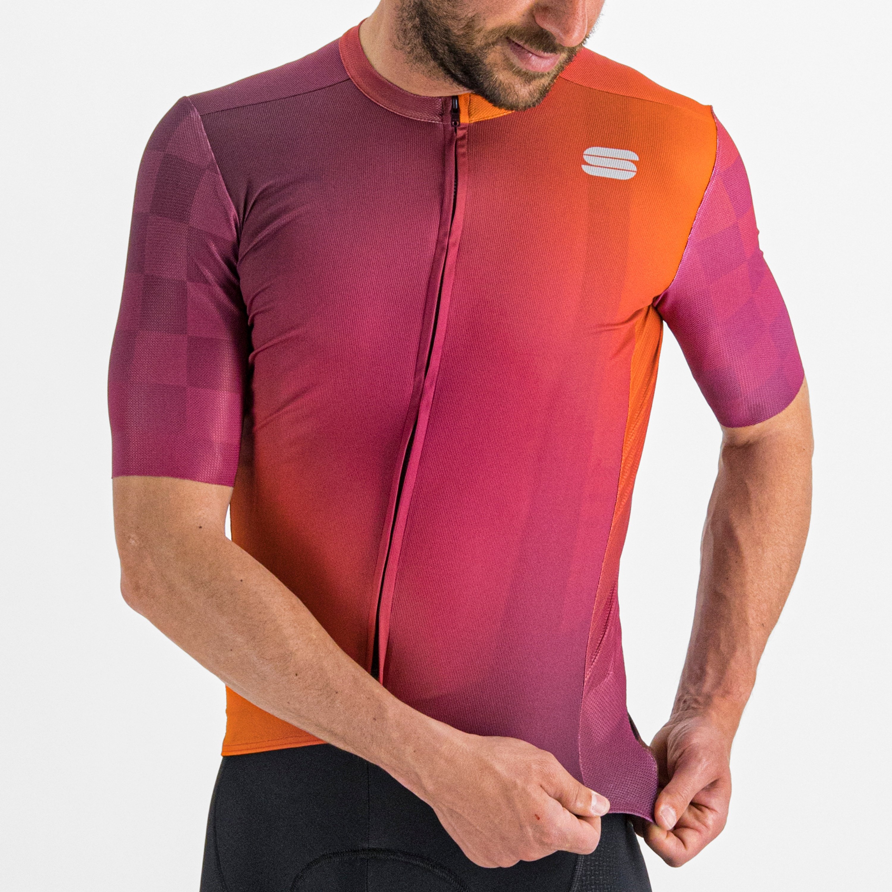 Rocket jersey - cyclamen carrot prune - sportful