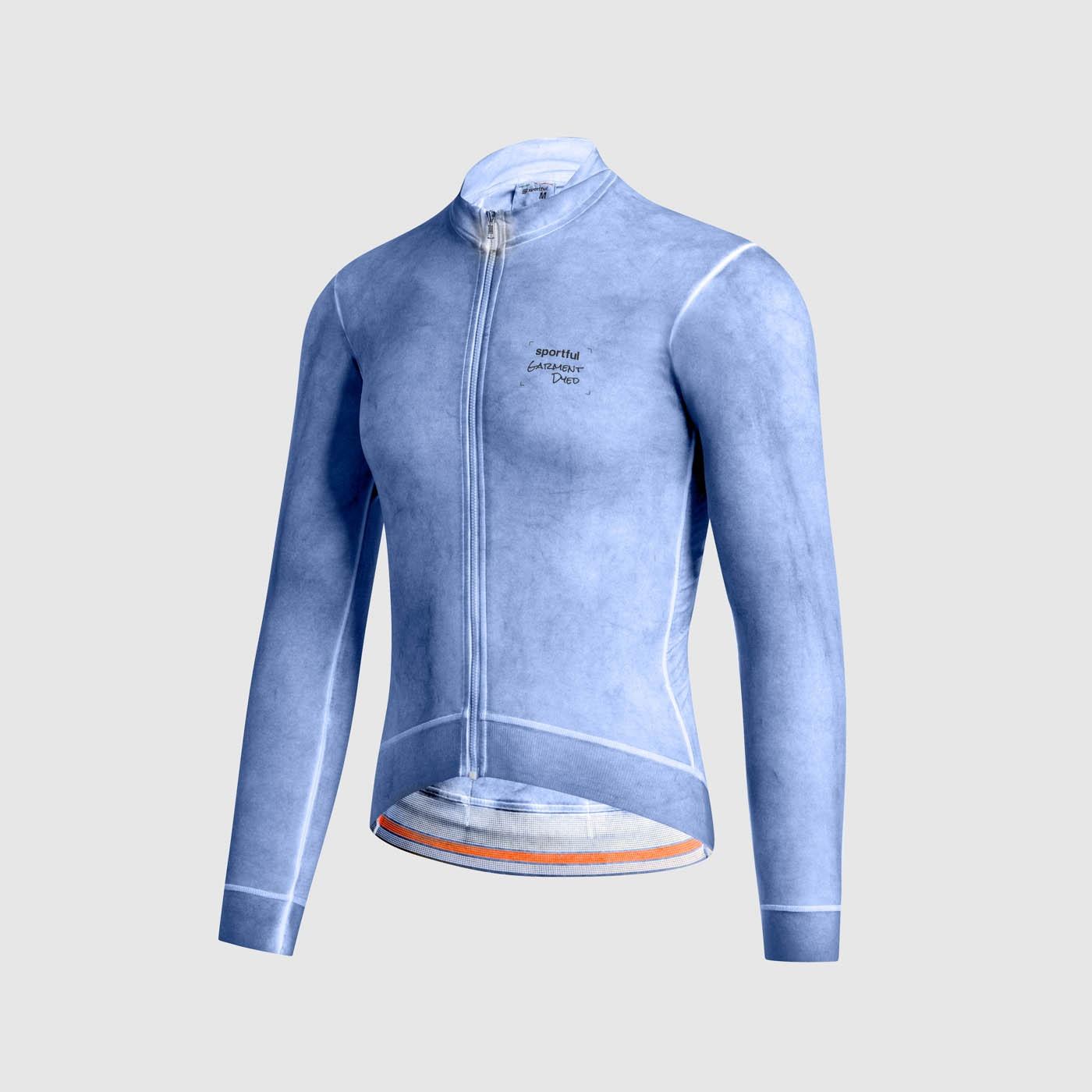 Dyed thermal jersey - smoky frozen ocean - sportful