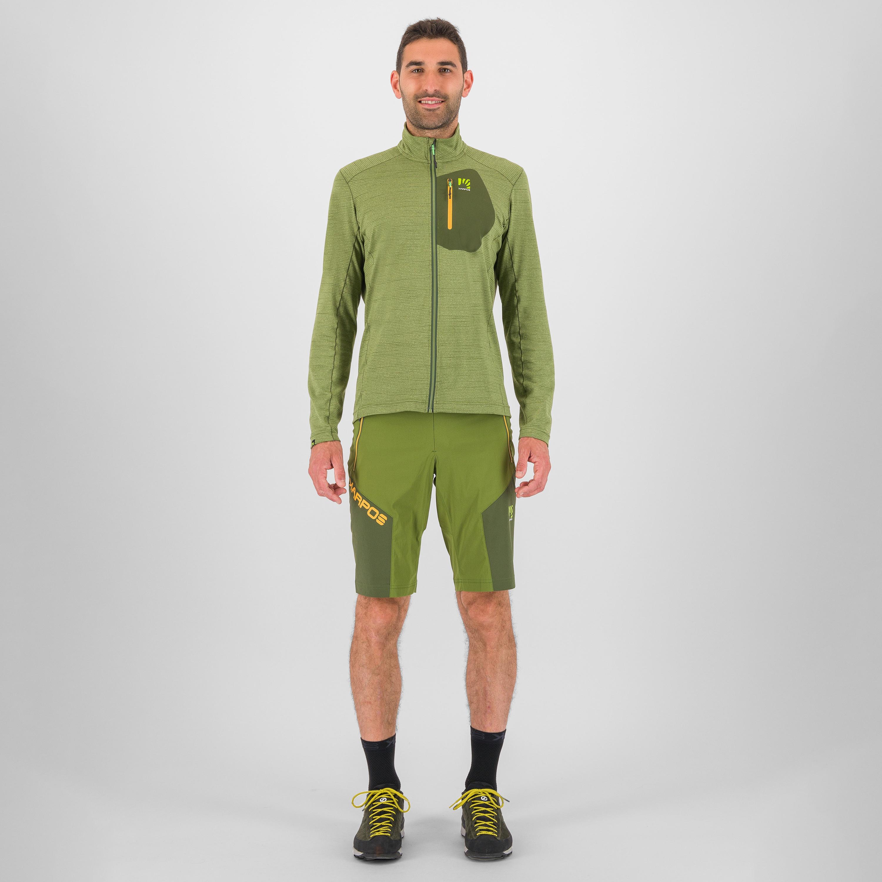 Pomedes t-shirt ls - cedar green - karpos