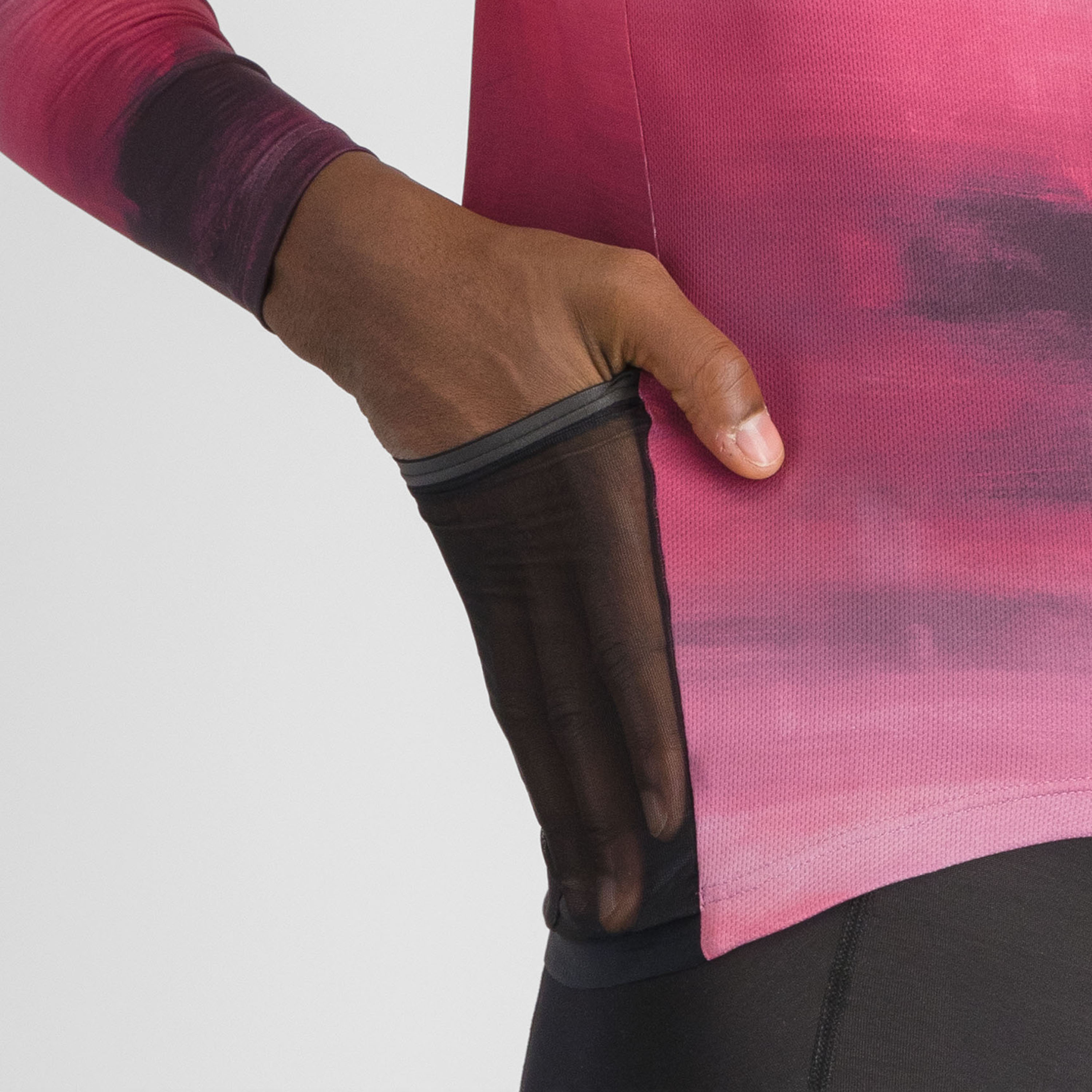 Flow  supergiara thermal jersey - violet - sportful