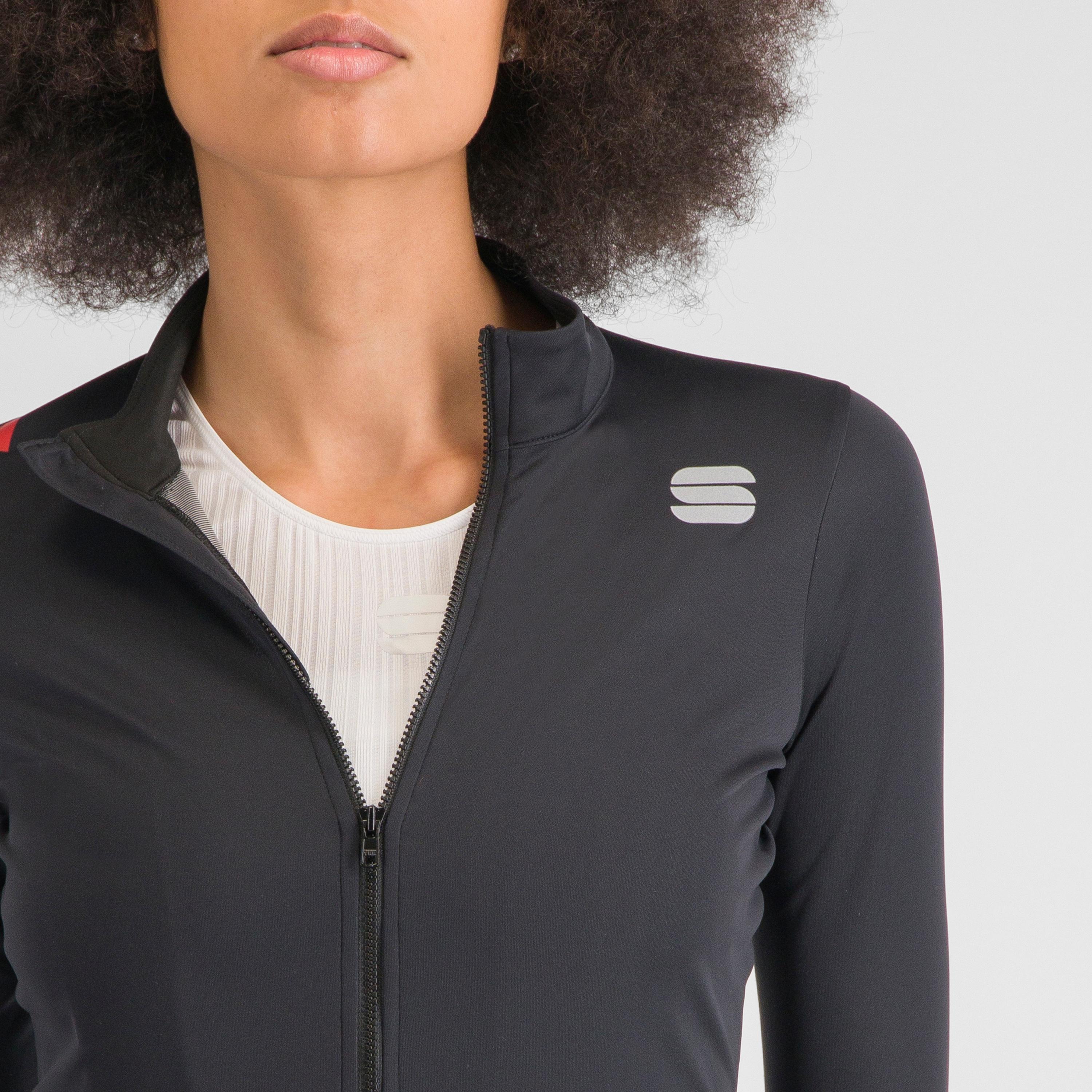 Fiandre light  short sleeve w jacket - black - sportful