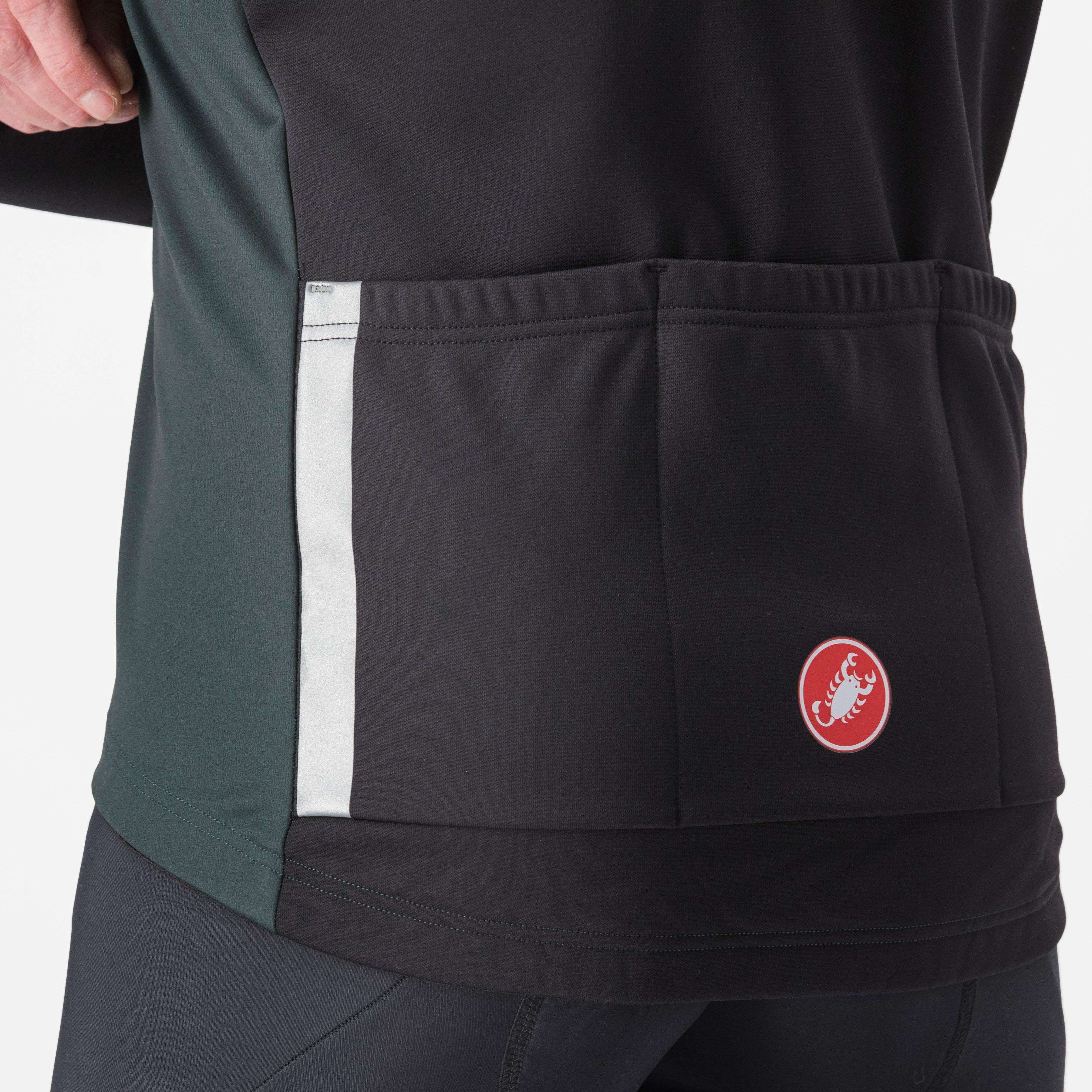 Entrata jacket - rover green/yellow fluo-light - castelli