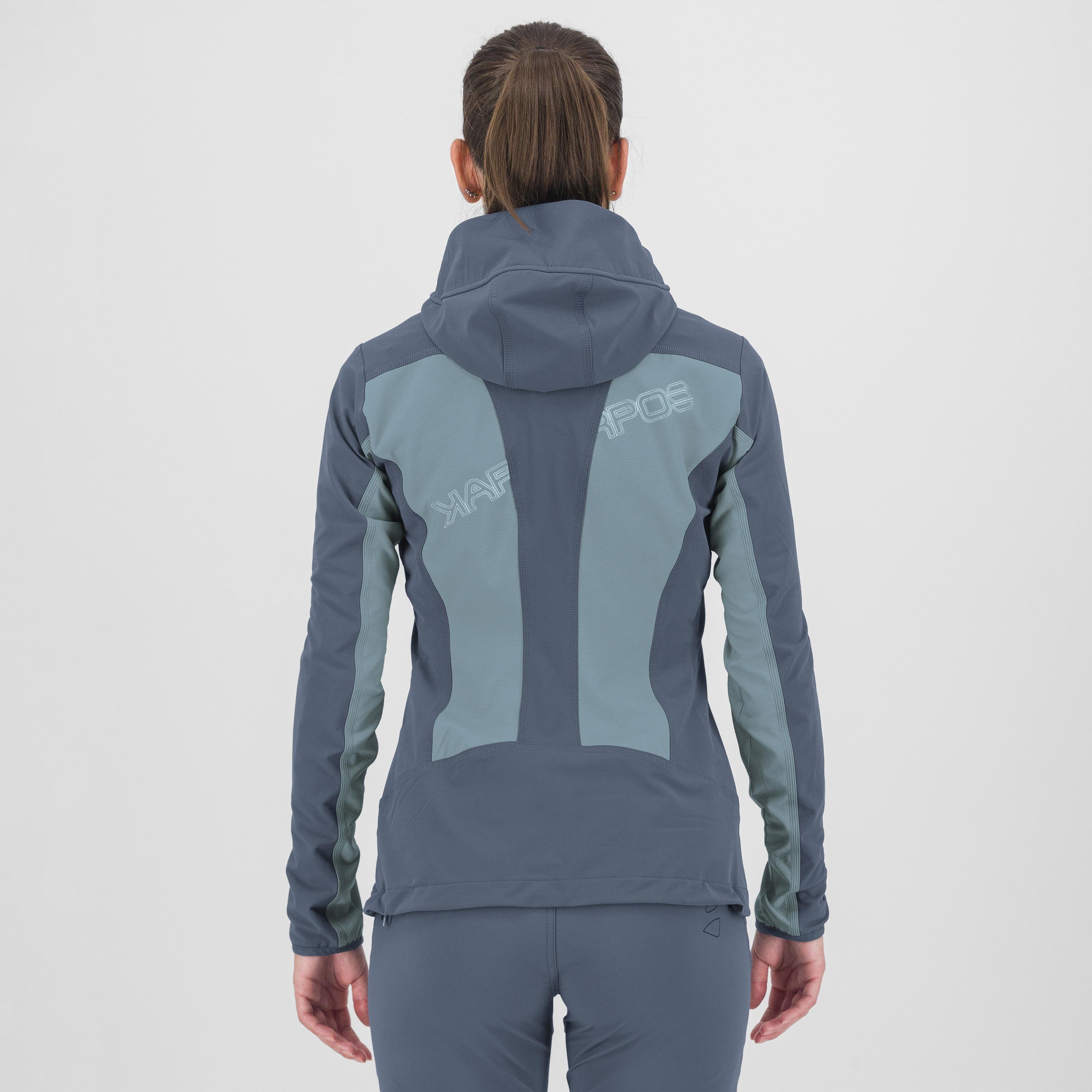 Parete w jacket - spring lake/vintage indigo - karpos