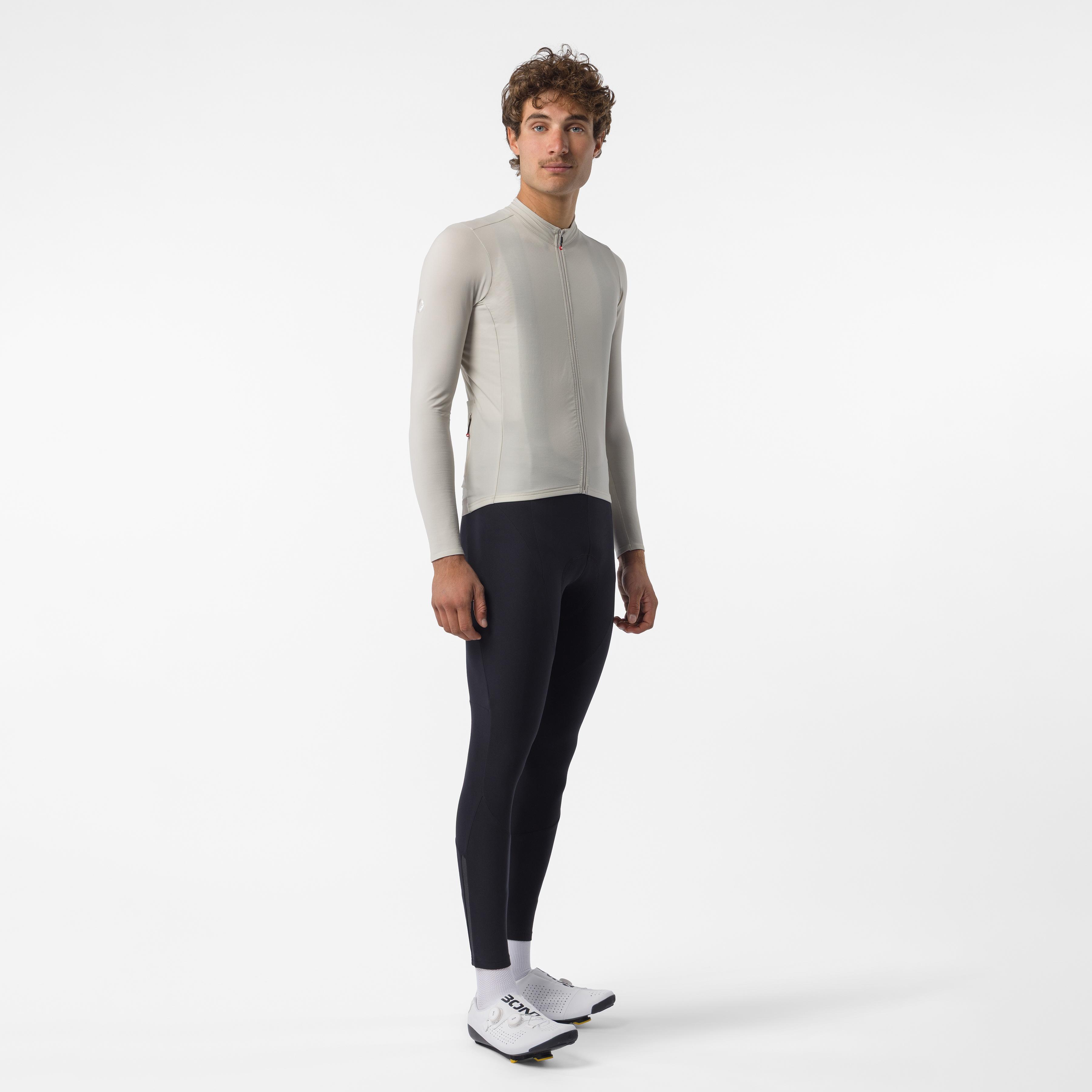 Thermowoven ls jersey - silver moon - castelli