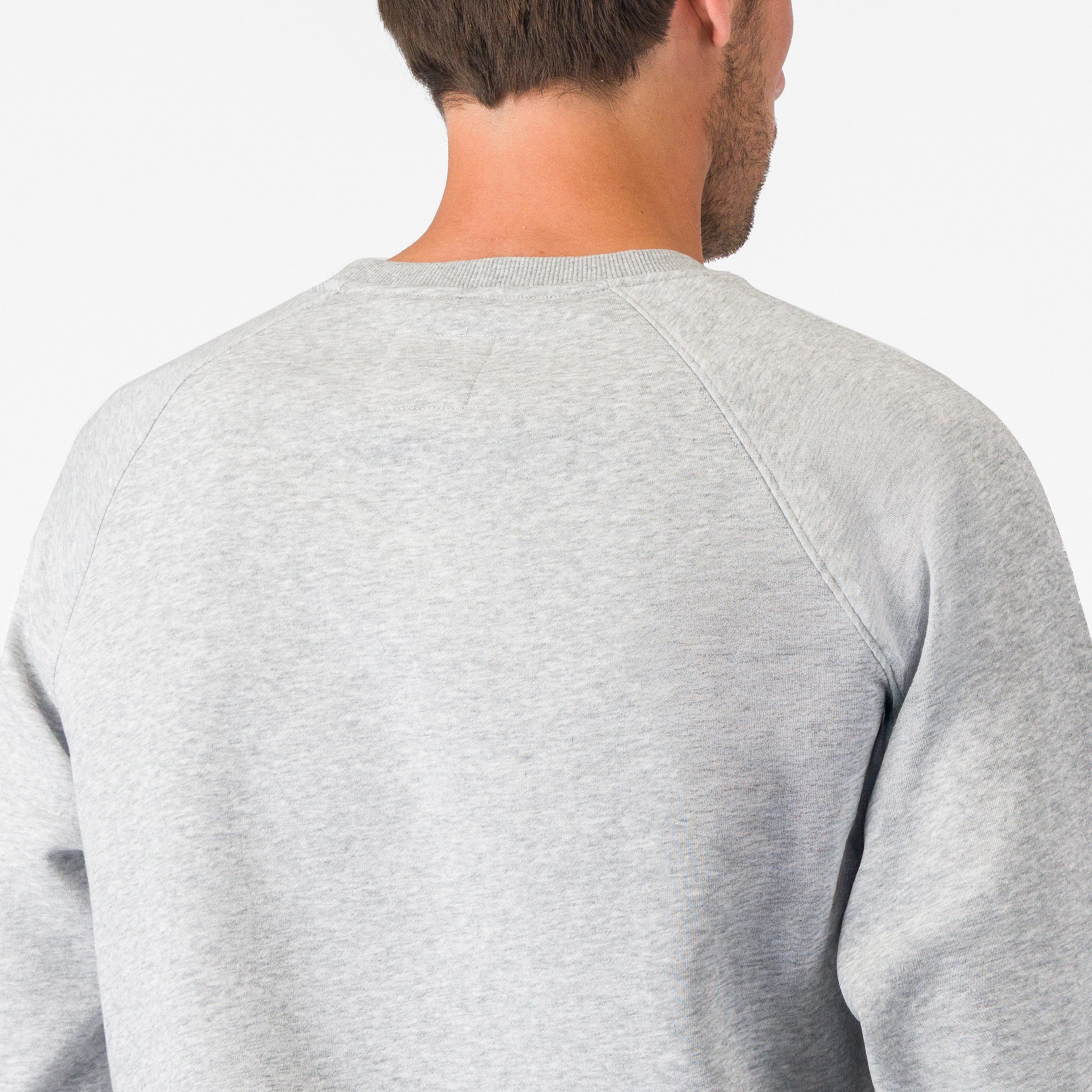 Logo sweatshirt - melange gray - castelli