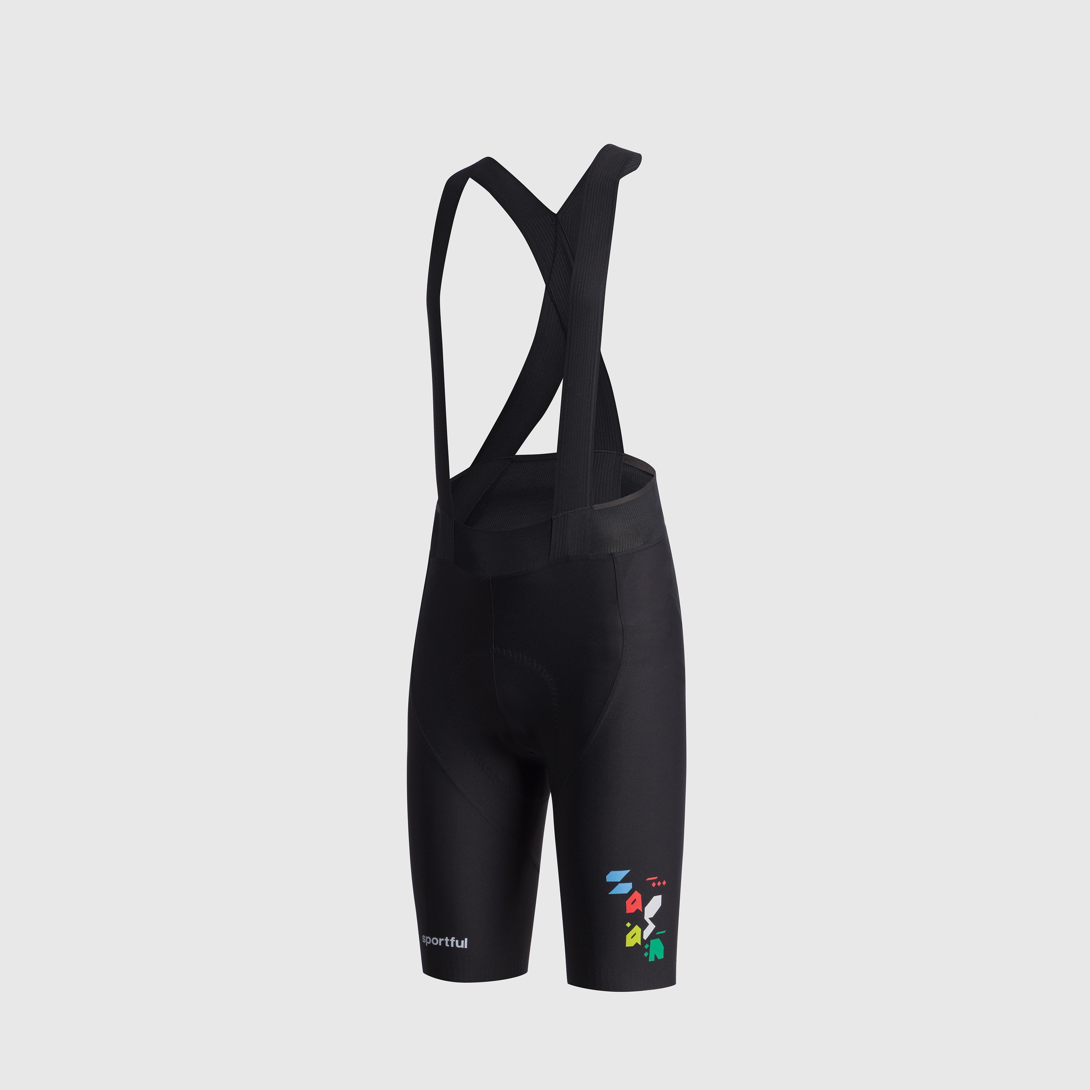 Sagan ltd 2 bibshort - black - sagan 10th anniversary - sportful