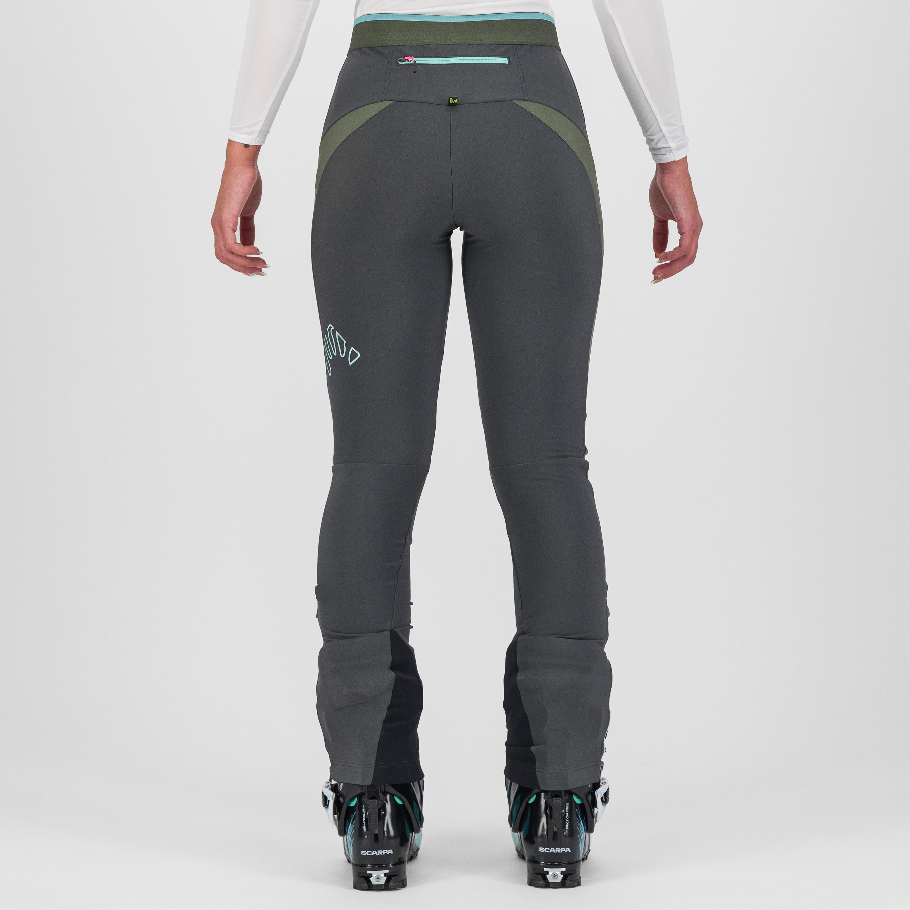 Alagna evo w pant - black sand/thyme - karpos