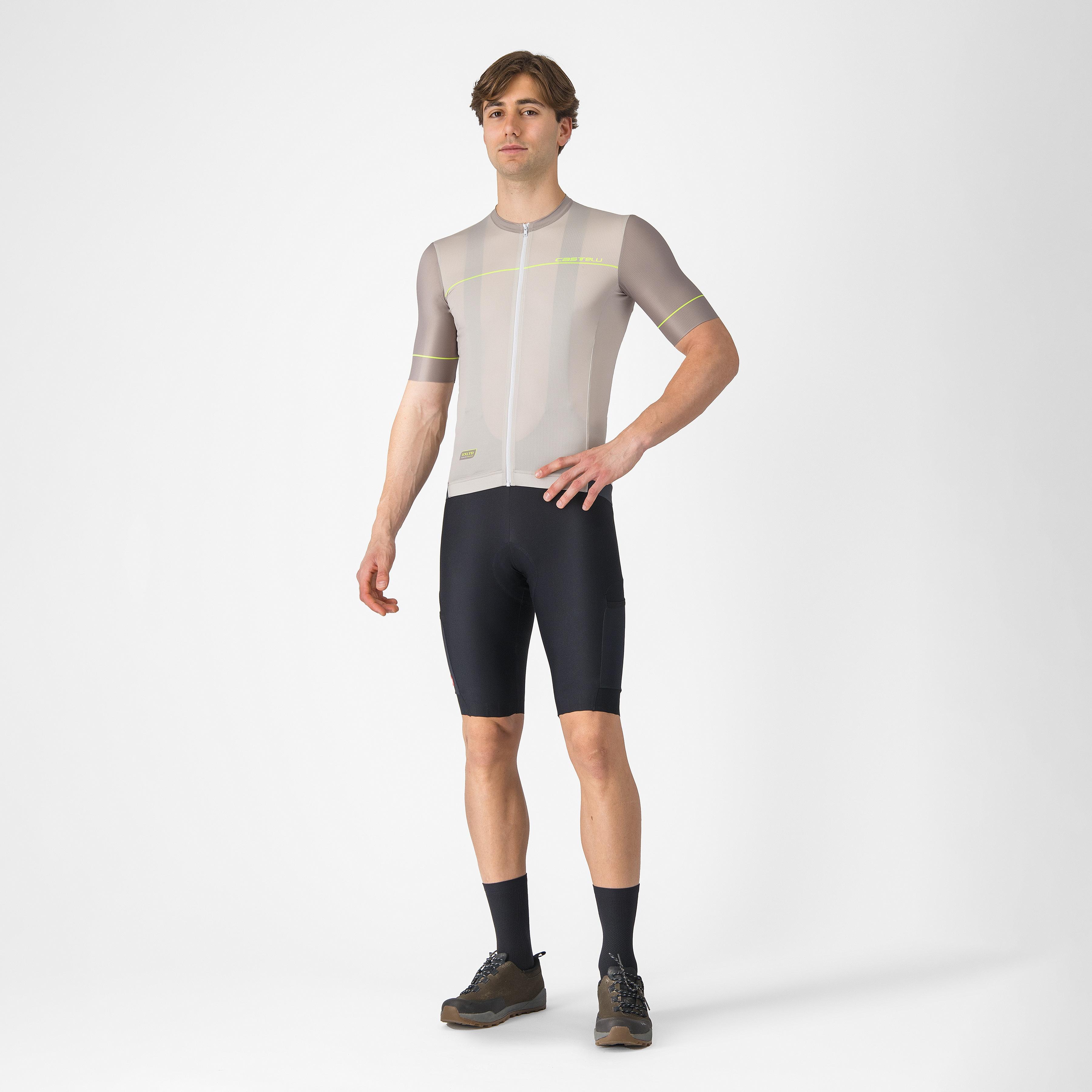 Unlimited endurance 2 jersey - silver moon/dark silver moon-e - castelli