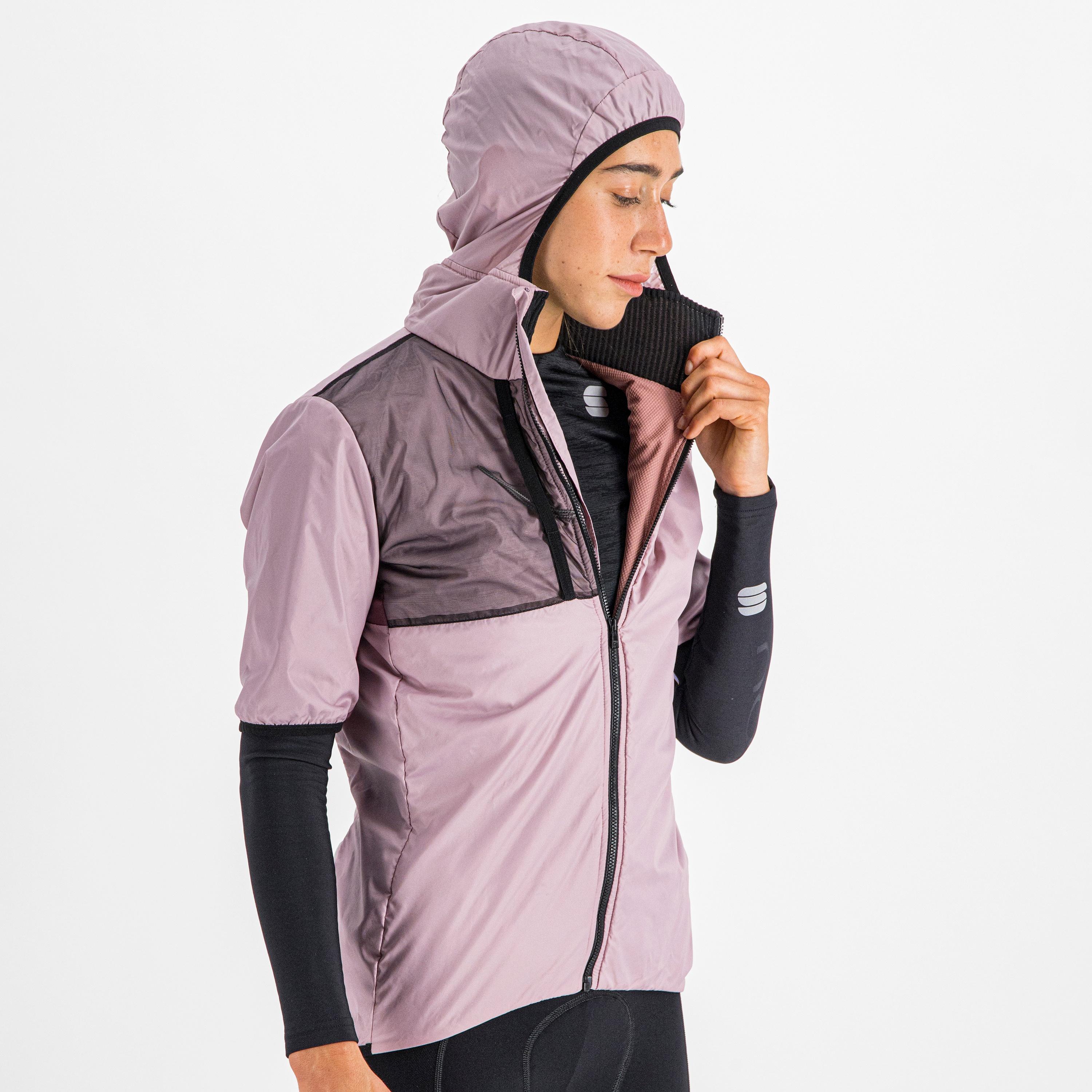 Supergiara w puffy short sleeve - mauve - sportful
