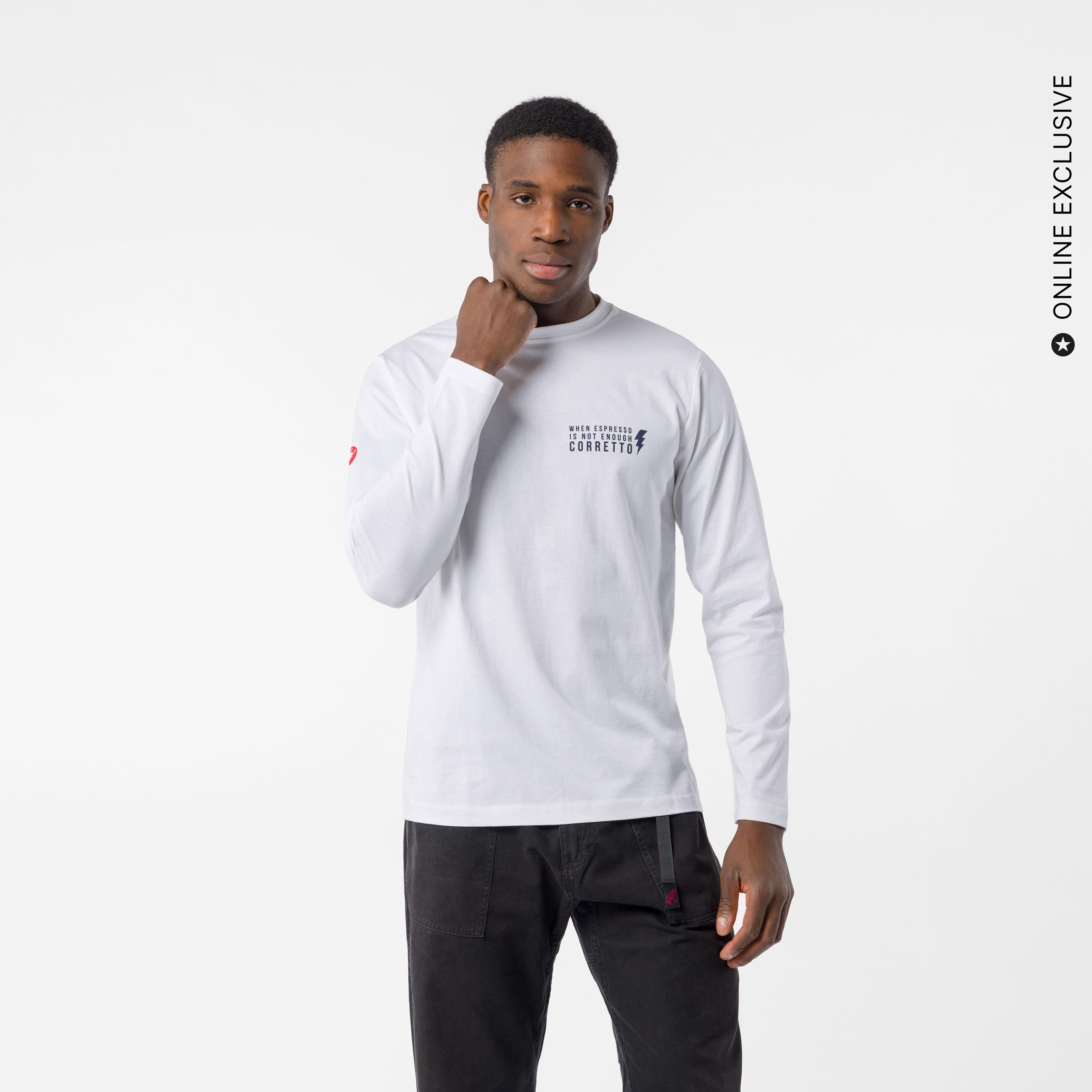 Corretto ls tee - white - castelli