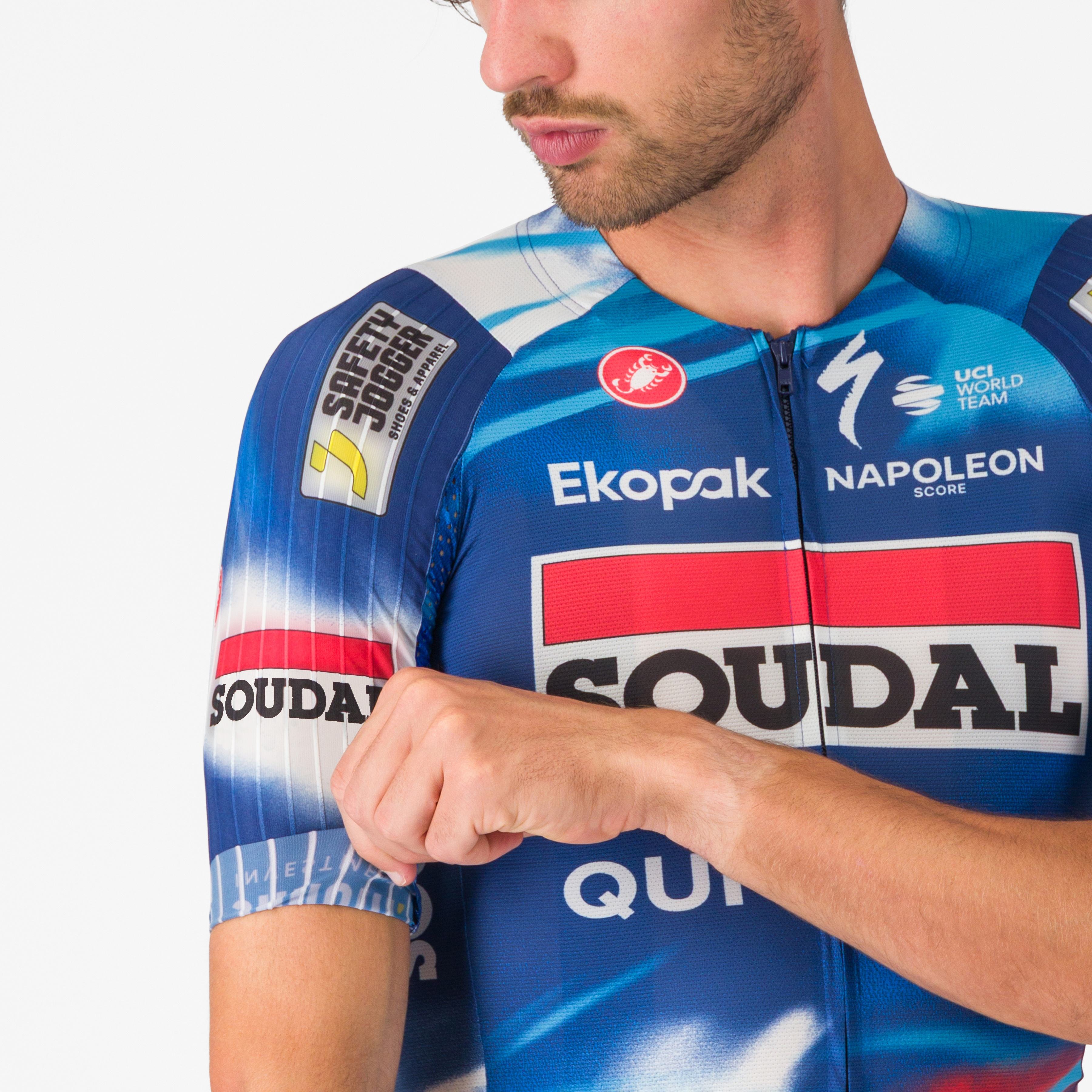 Aero race 8s jersey - score/blue-red - castelli