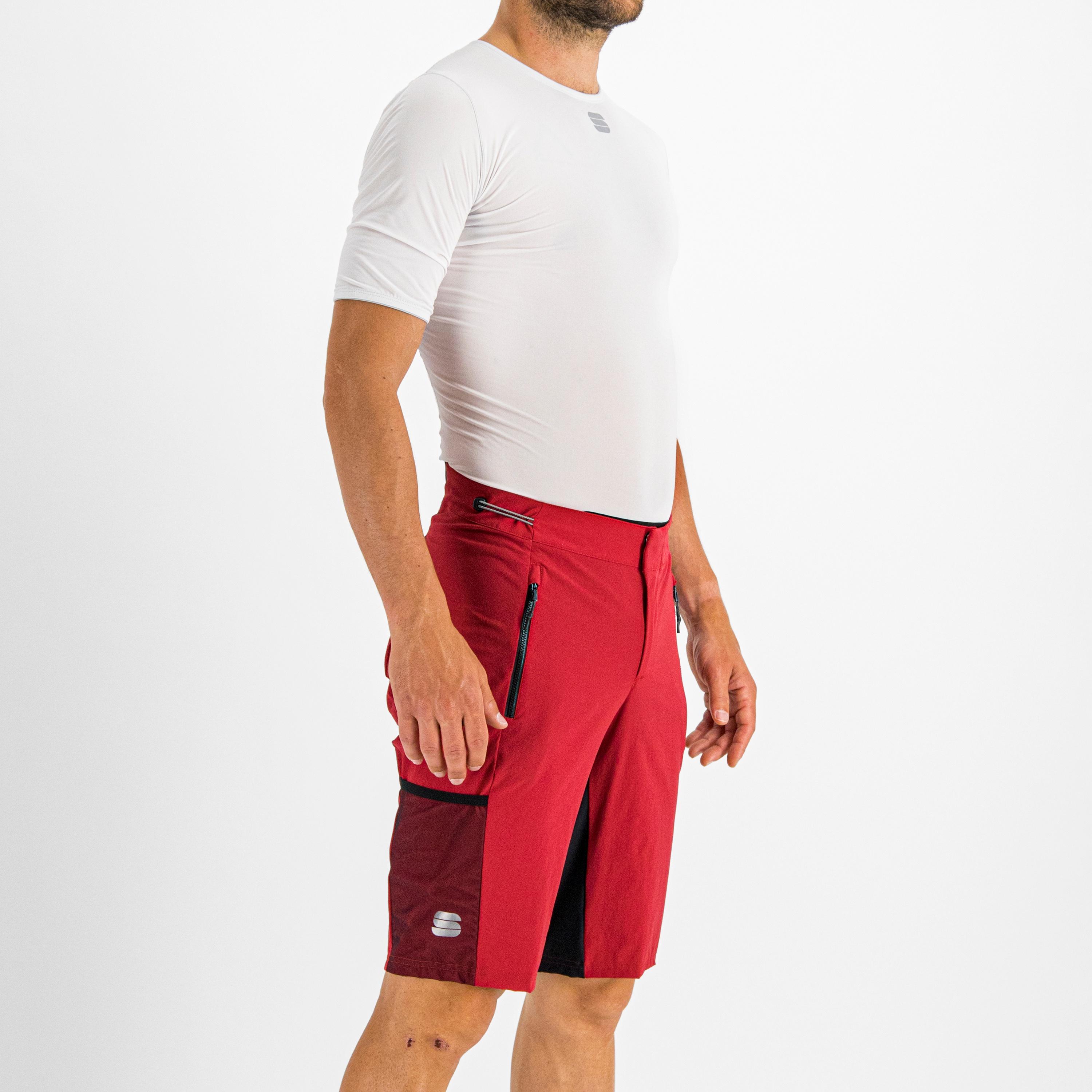 Supergiara overshort - red rumba - sportful