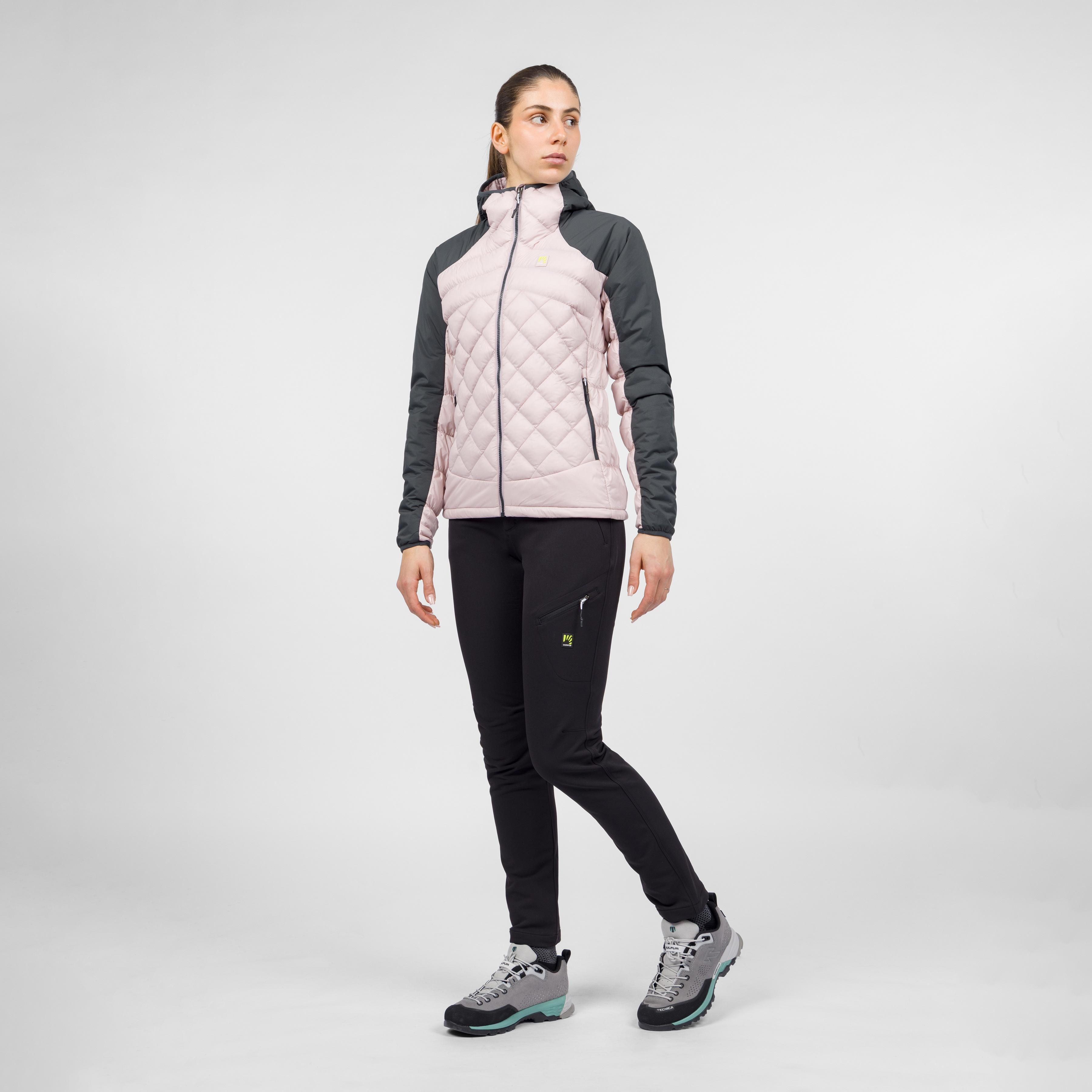 Lastei active plus w jacket - lilac/woodl.gray - karpos
