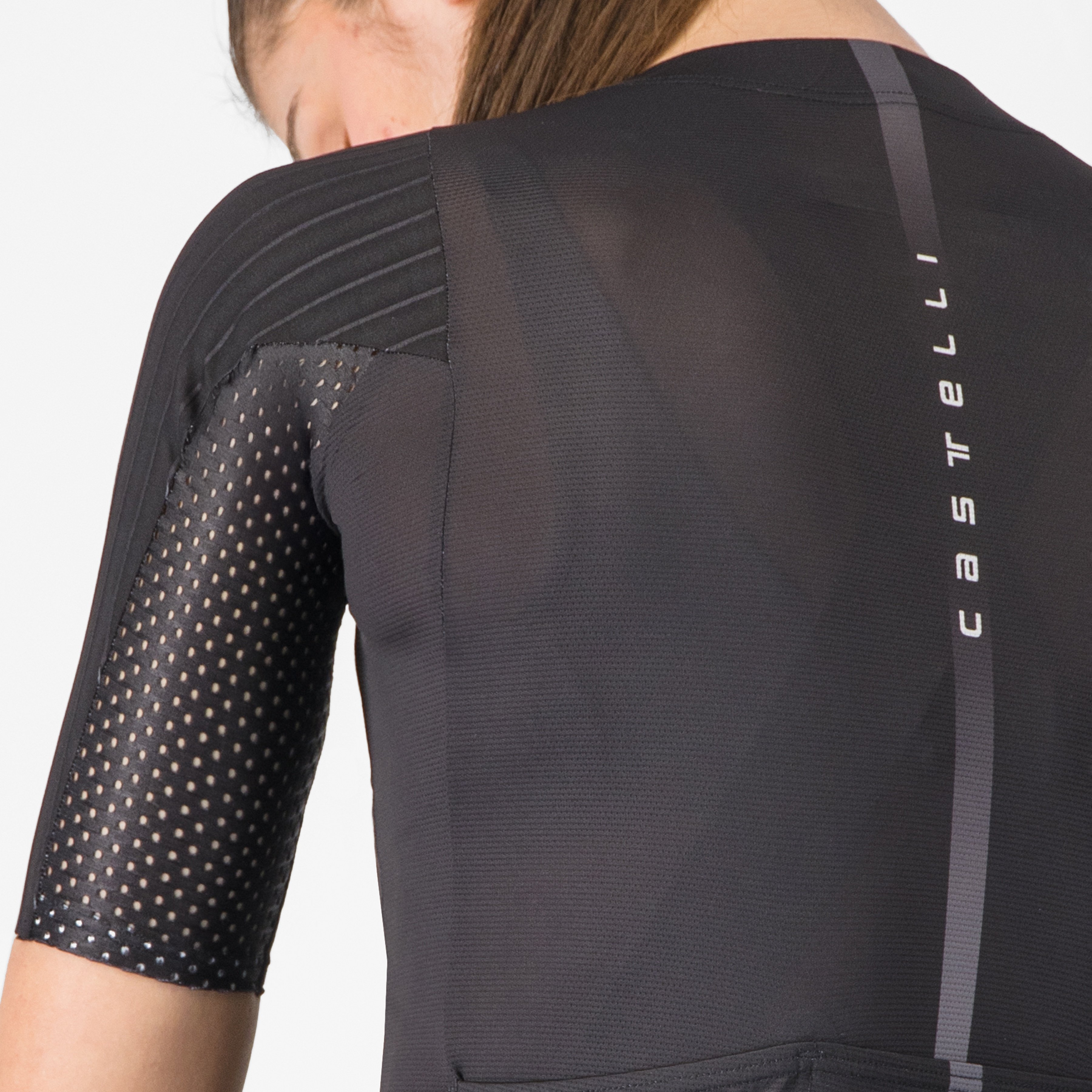 Aero pro 8s w jersey - black - castelli