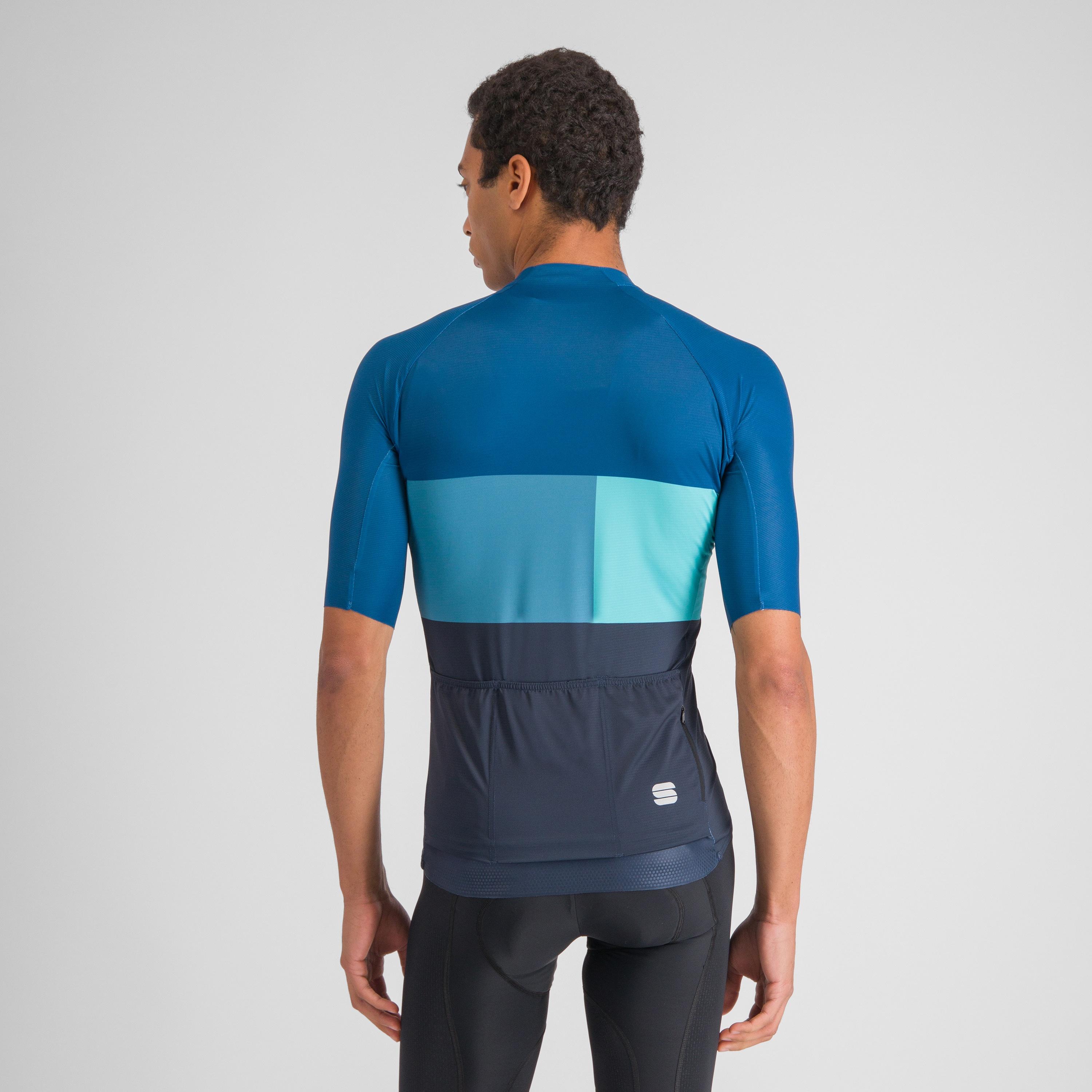 Snap jersey - galaxy blue dark berry blue - sportful