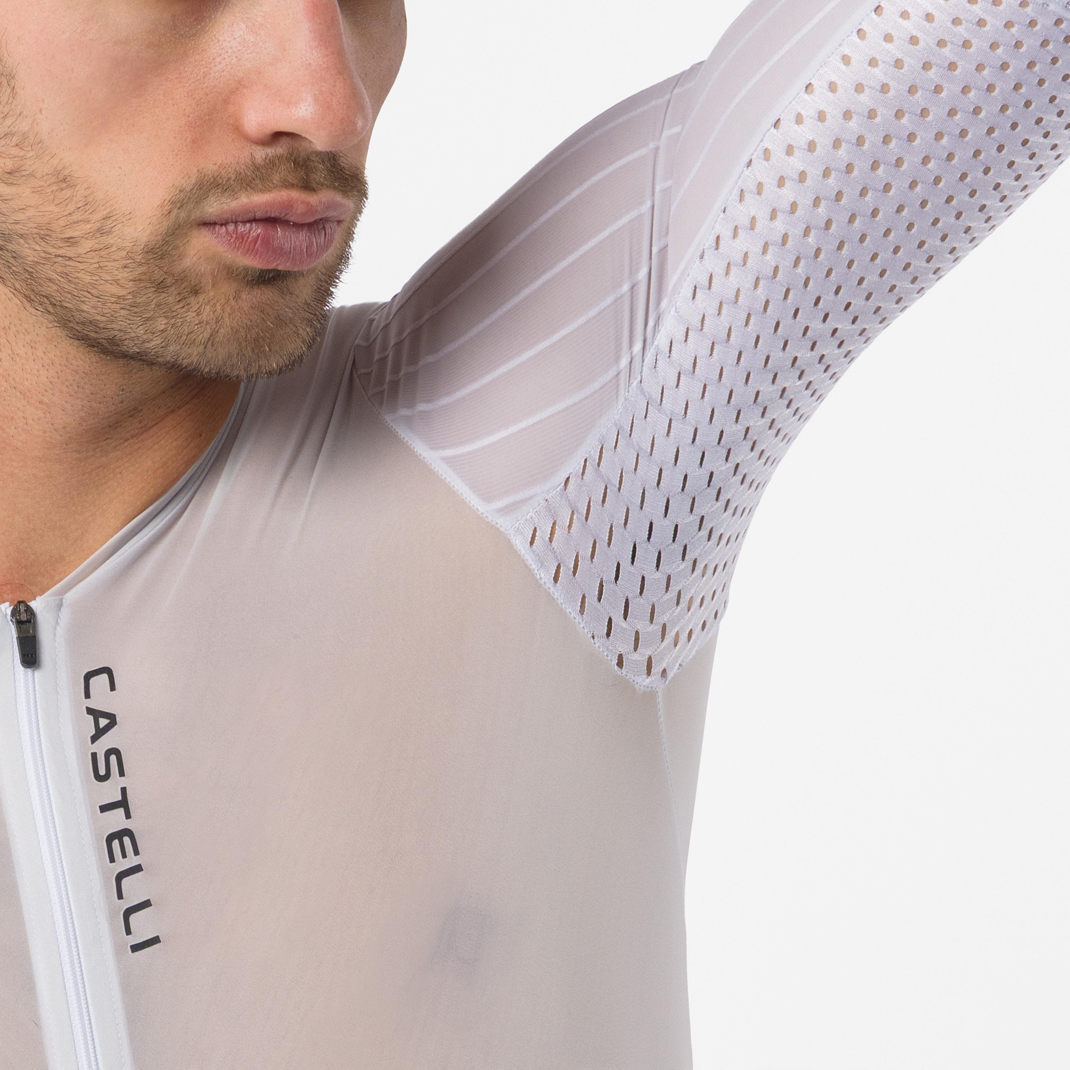 Pr 3 speed suit - ice white/black - castelli