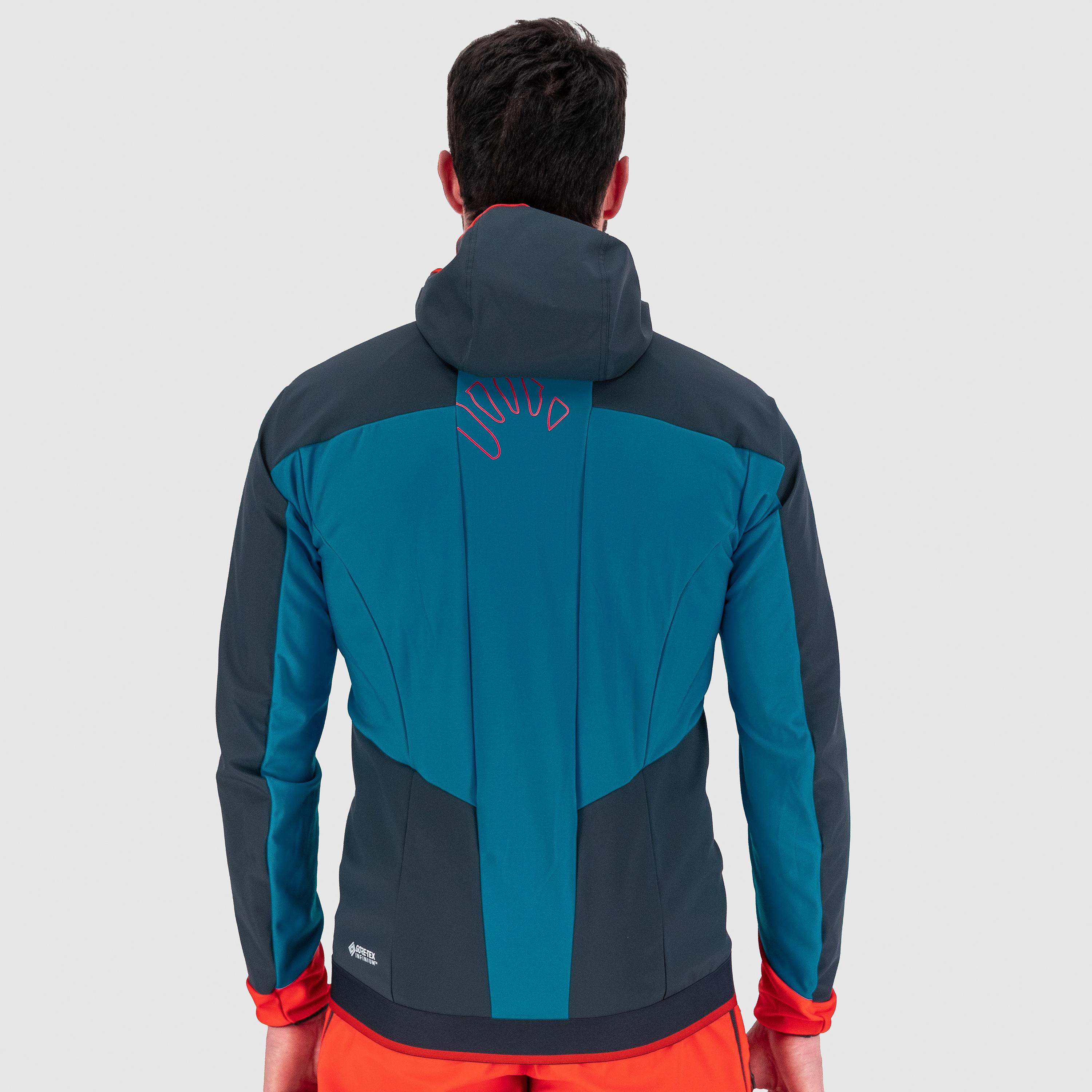 Piz palu' evo jacket - india ink/blue jewel - karpos