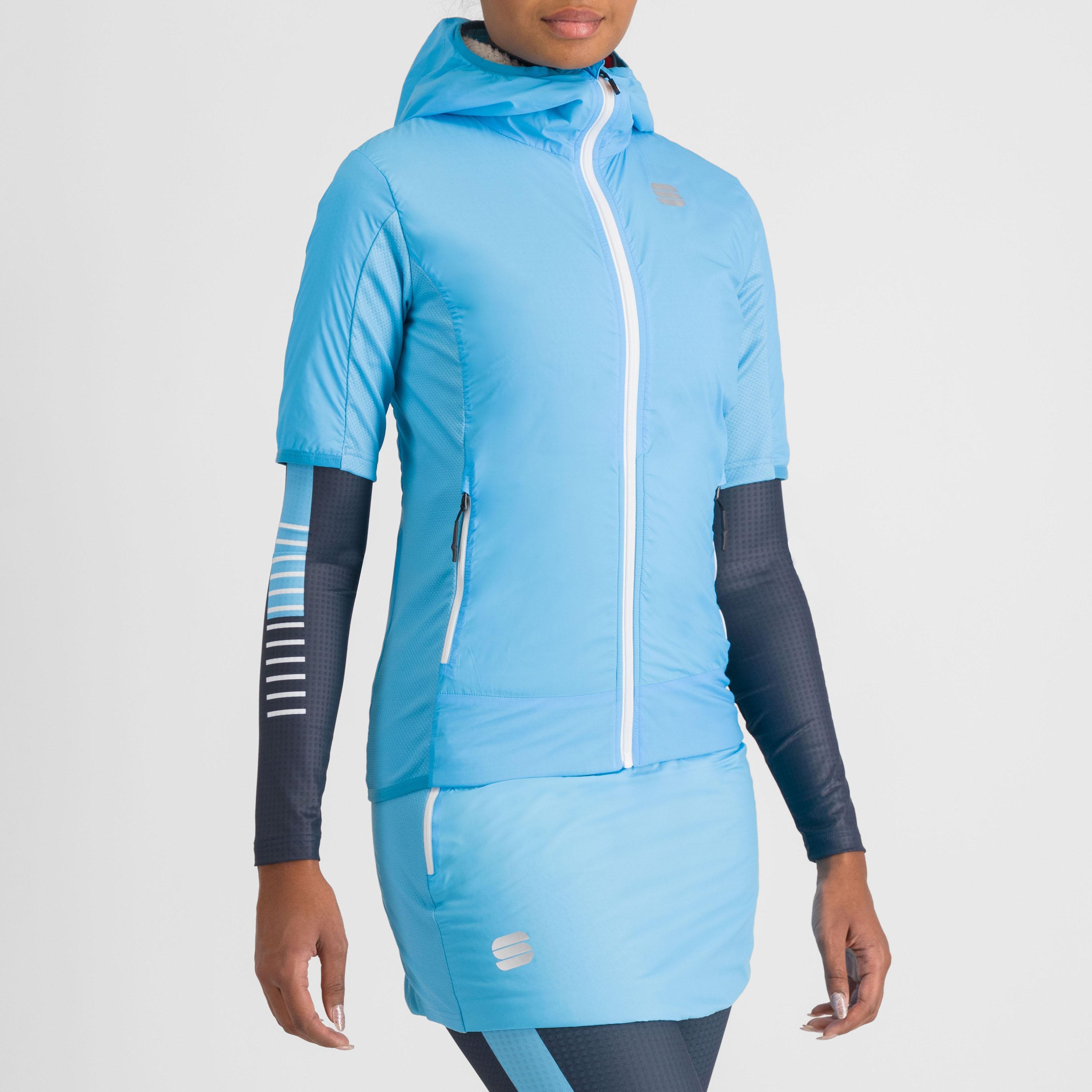 Puffy w jacket - blue acquarius - sportful
