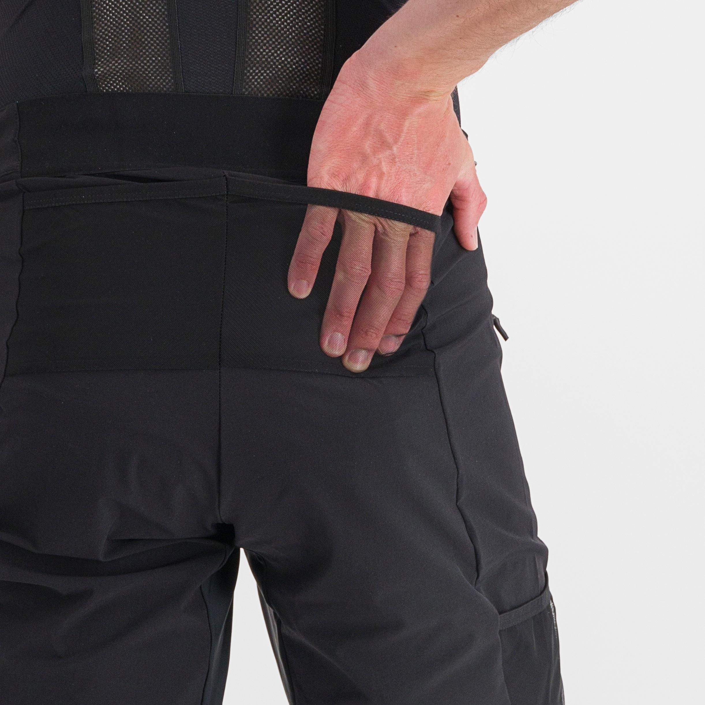 Supergiara overshort - black - sportful