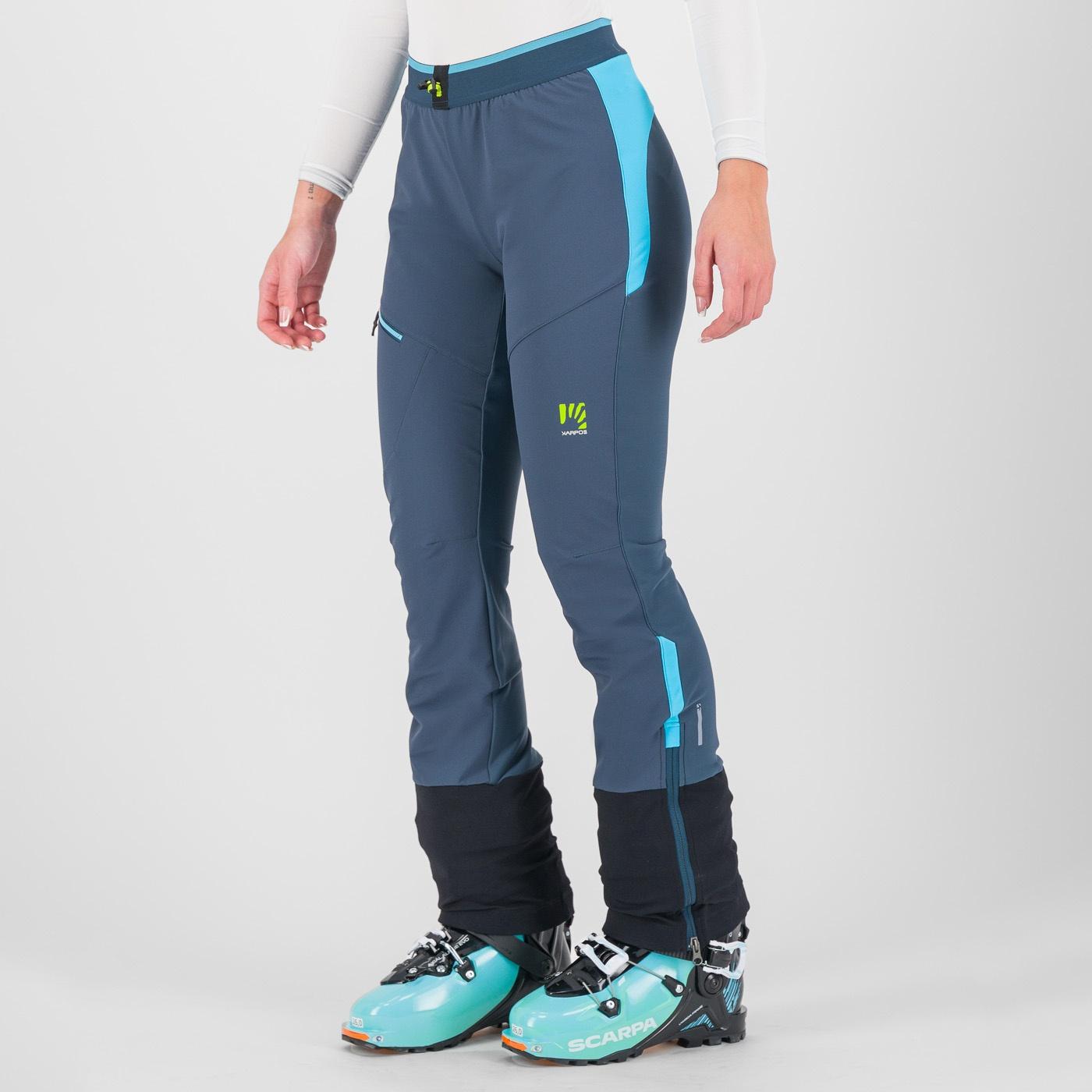 Grand mont w skimo pant - midnight/blue atoll - karpos
