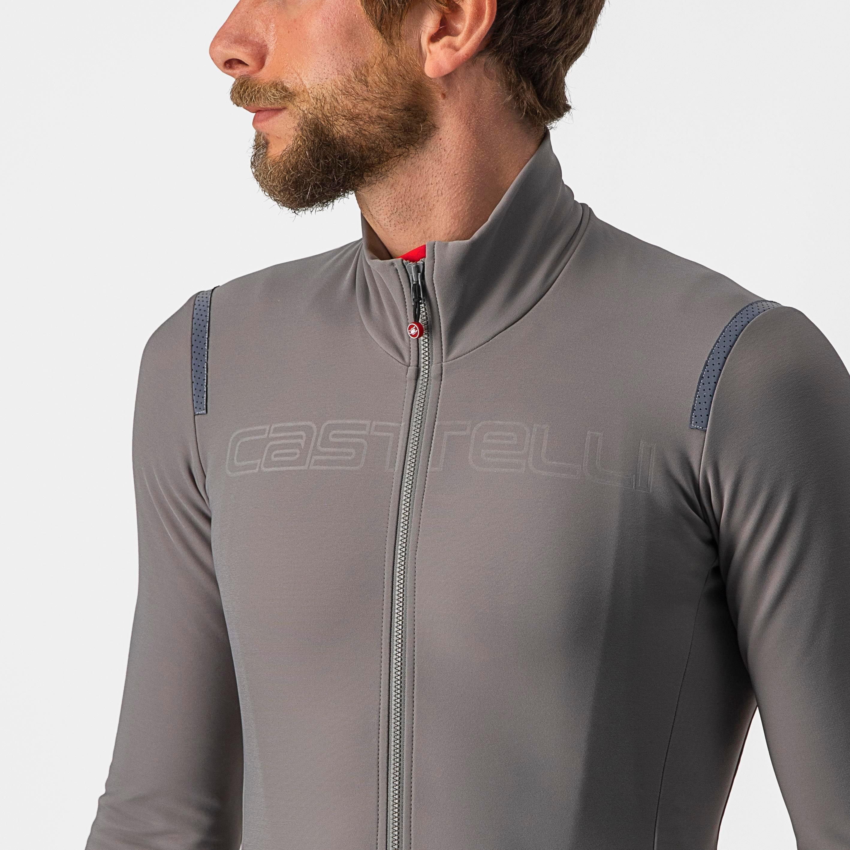 Tutto nano ros jersey - nickel gray - castelli