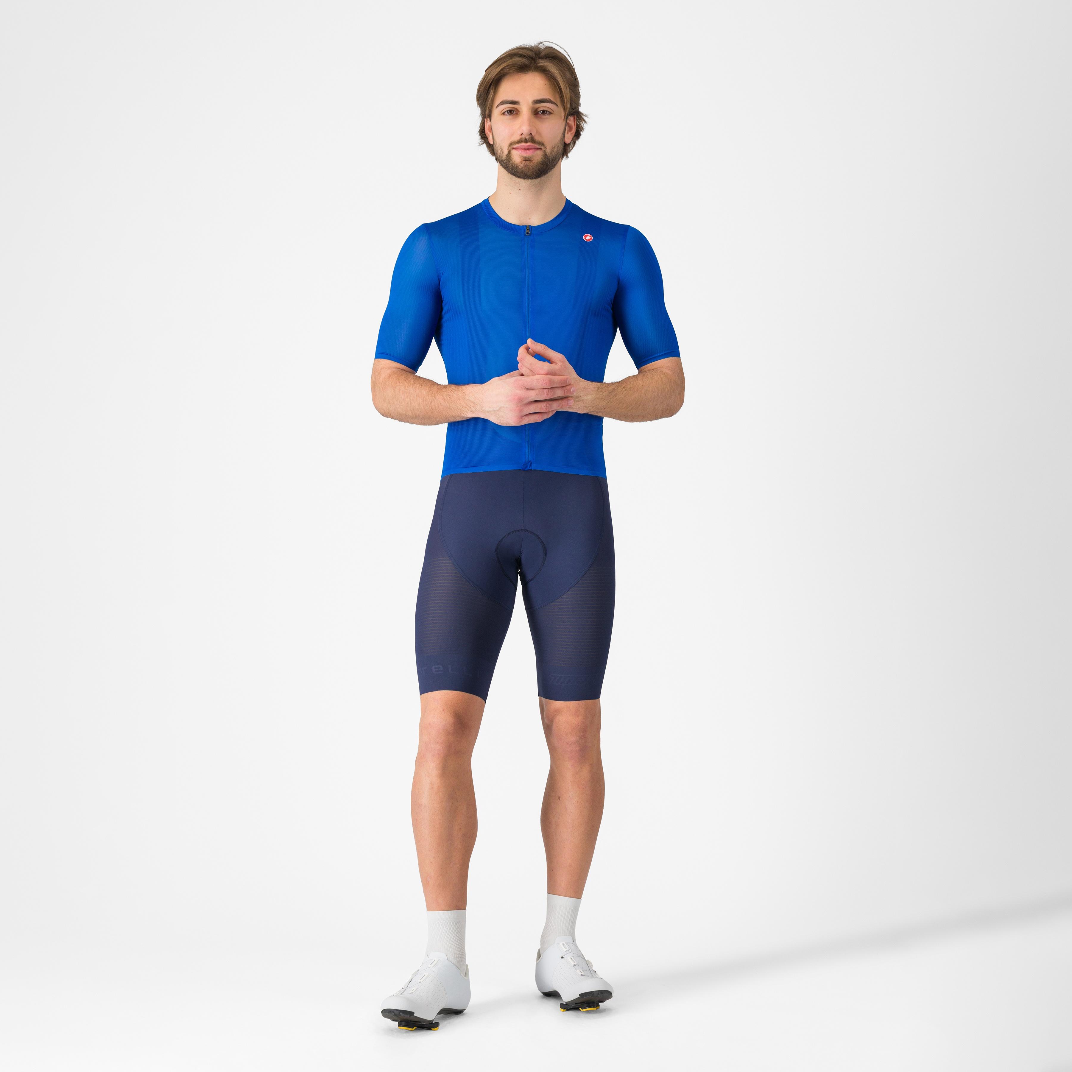 Superleggera a/c jersey - azzurro italia - castelli