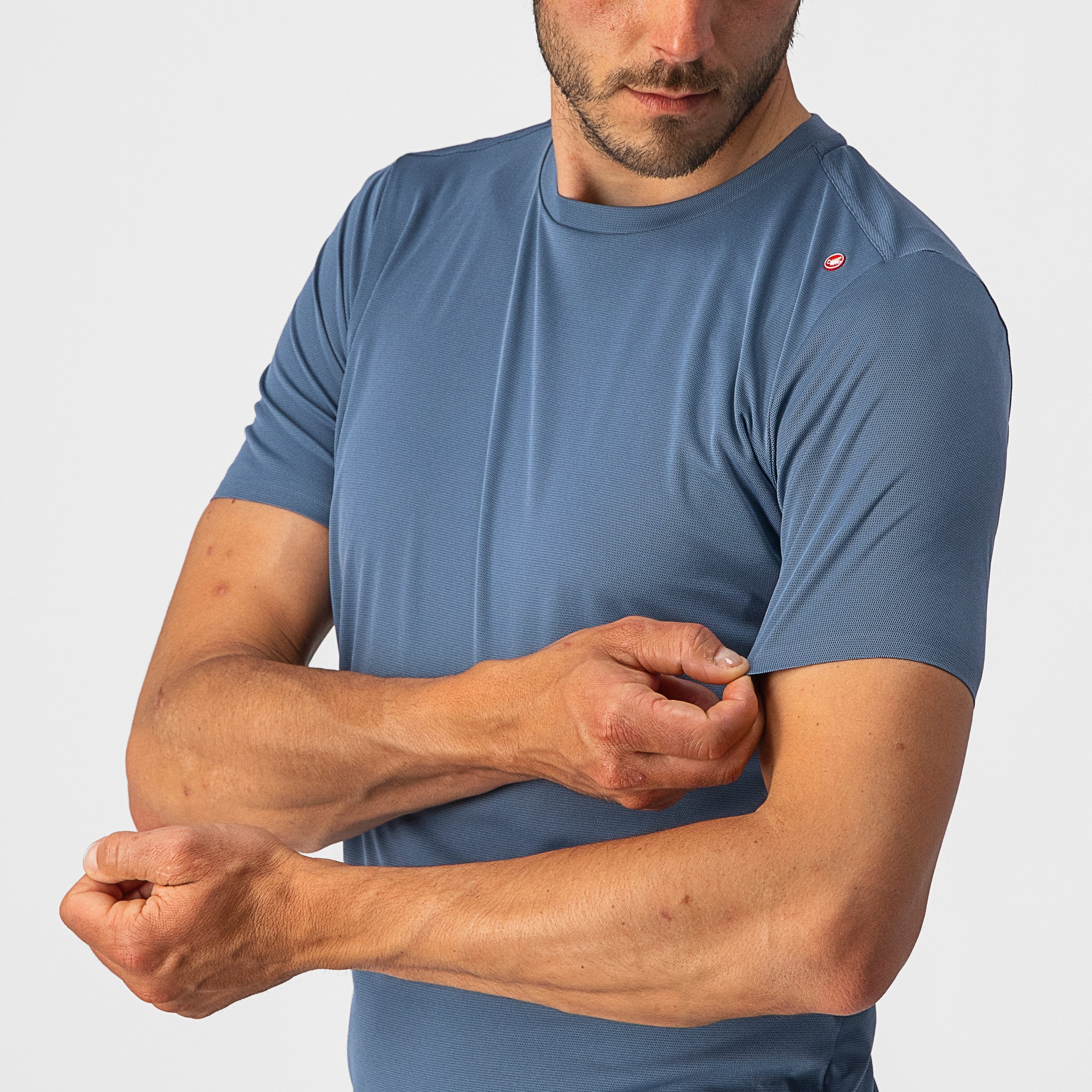Tech 2 tee - light steel blue - castelli