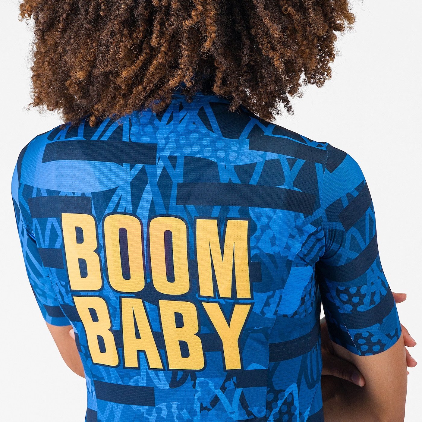 Boombaby 2 w jersey - blue/gold - castelli