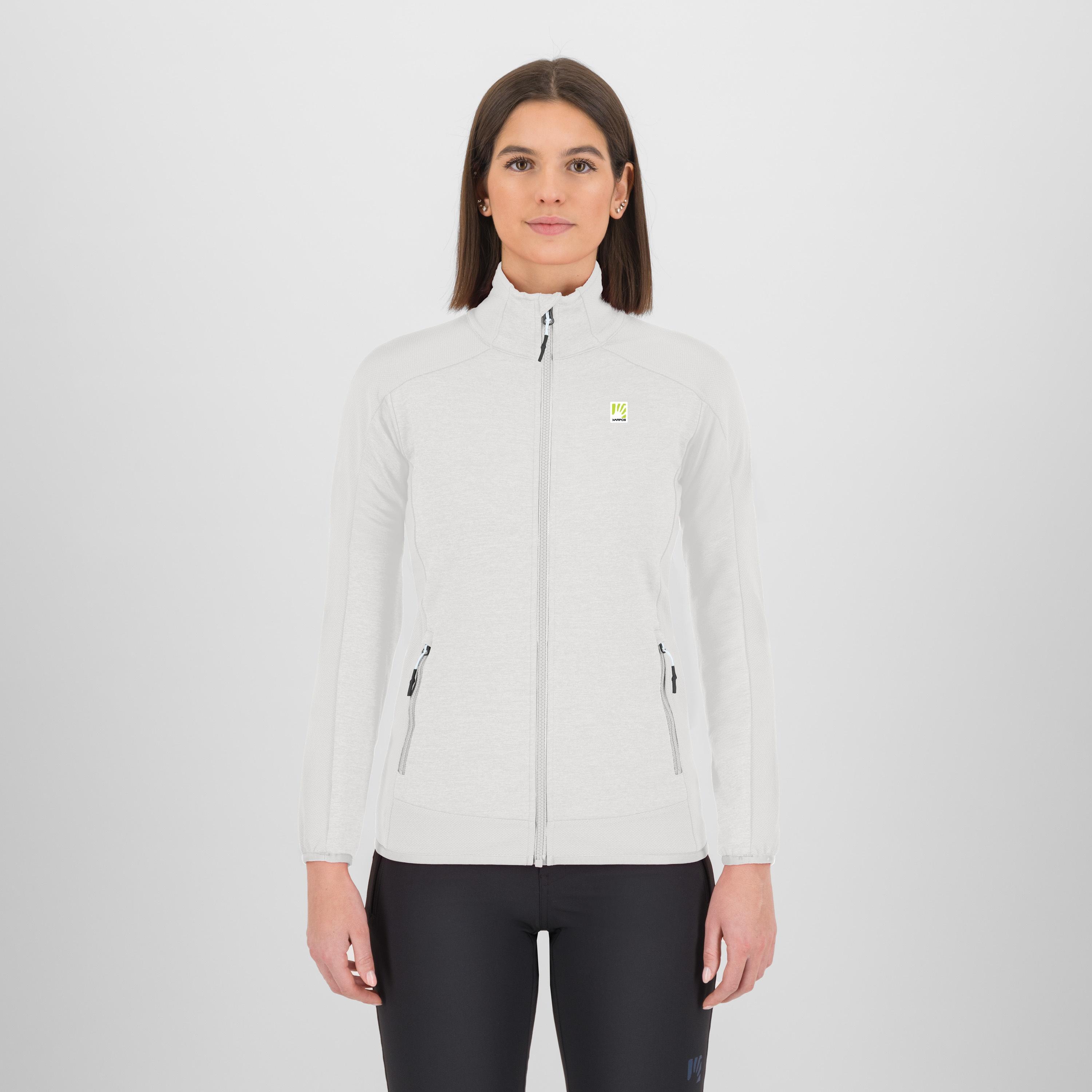 Odle w  fleece - bright white - karpos