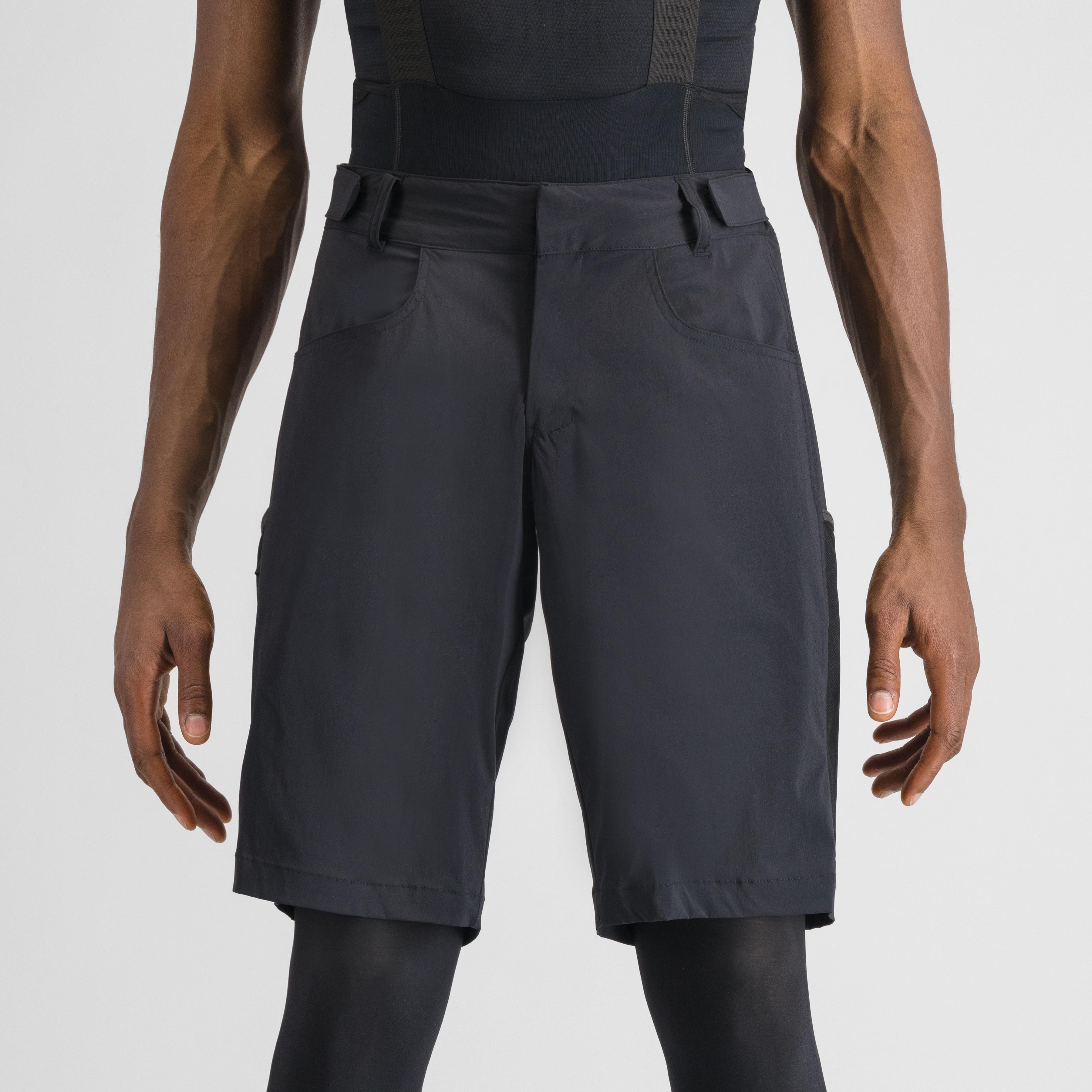 Supergiara overshort - black - sportful
