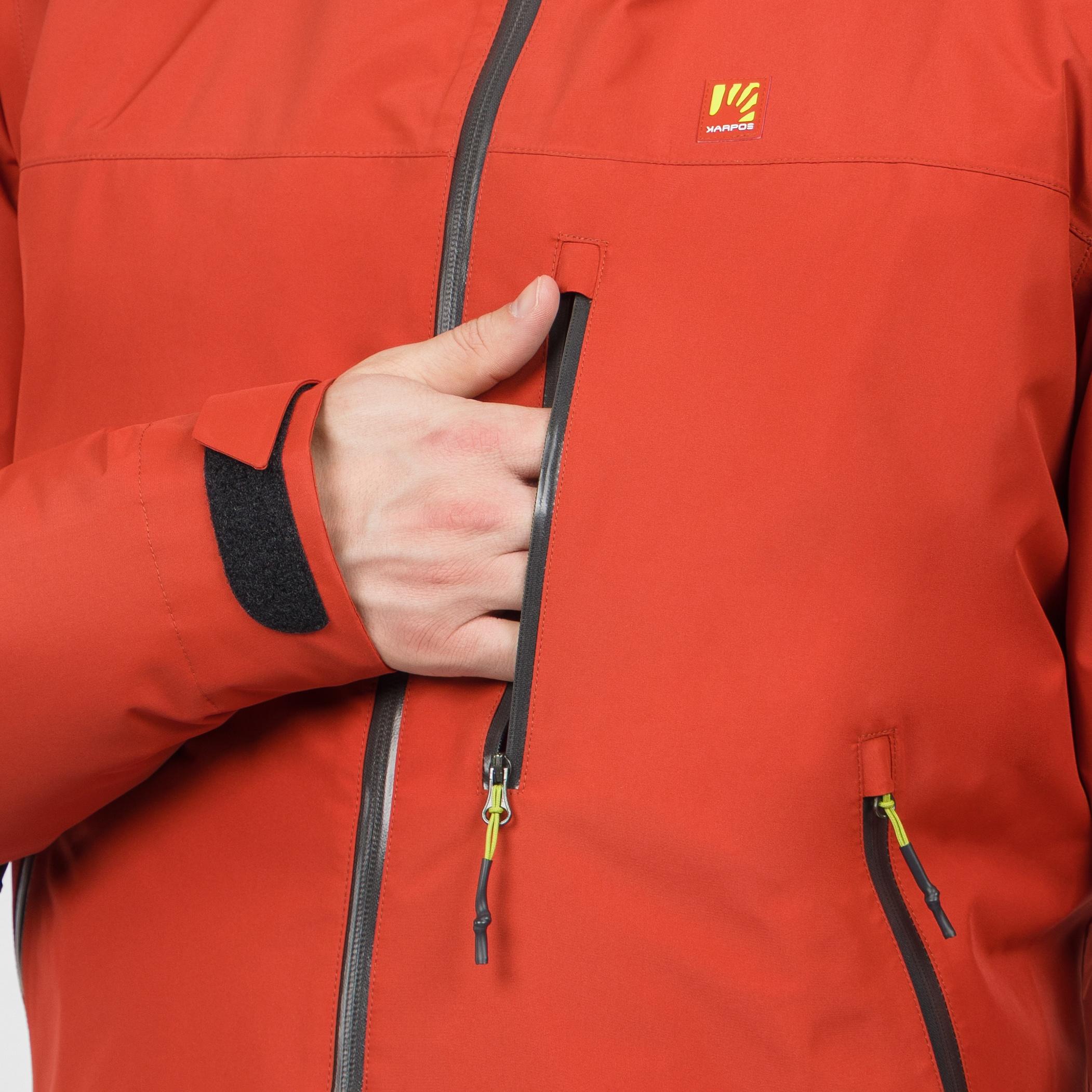 Pluvia winter jacket - fire - karpos
