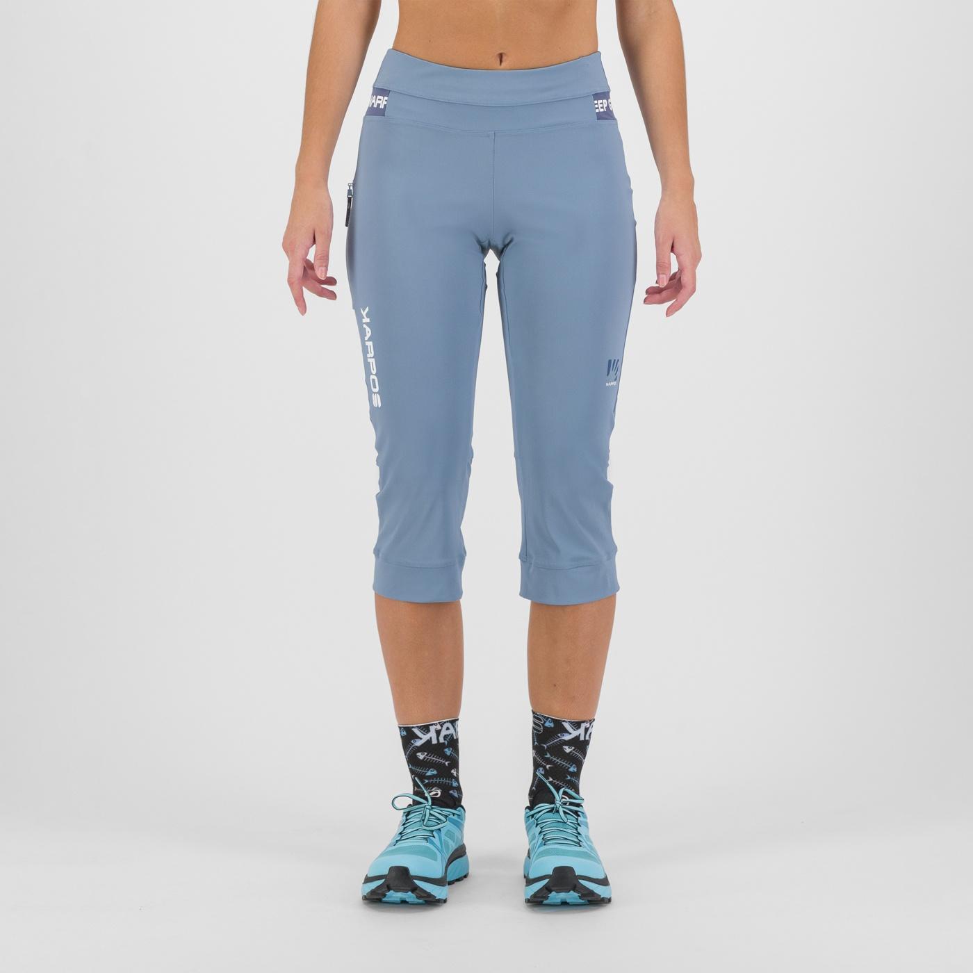 Easyfrizz w 3 4 pant - spring lake/vintage indigo - karpos
