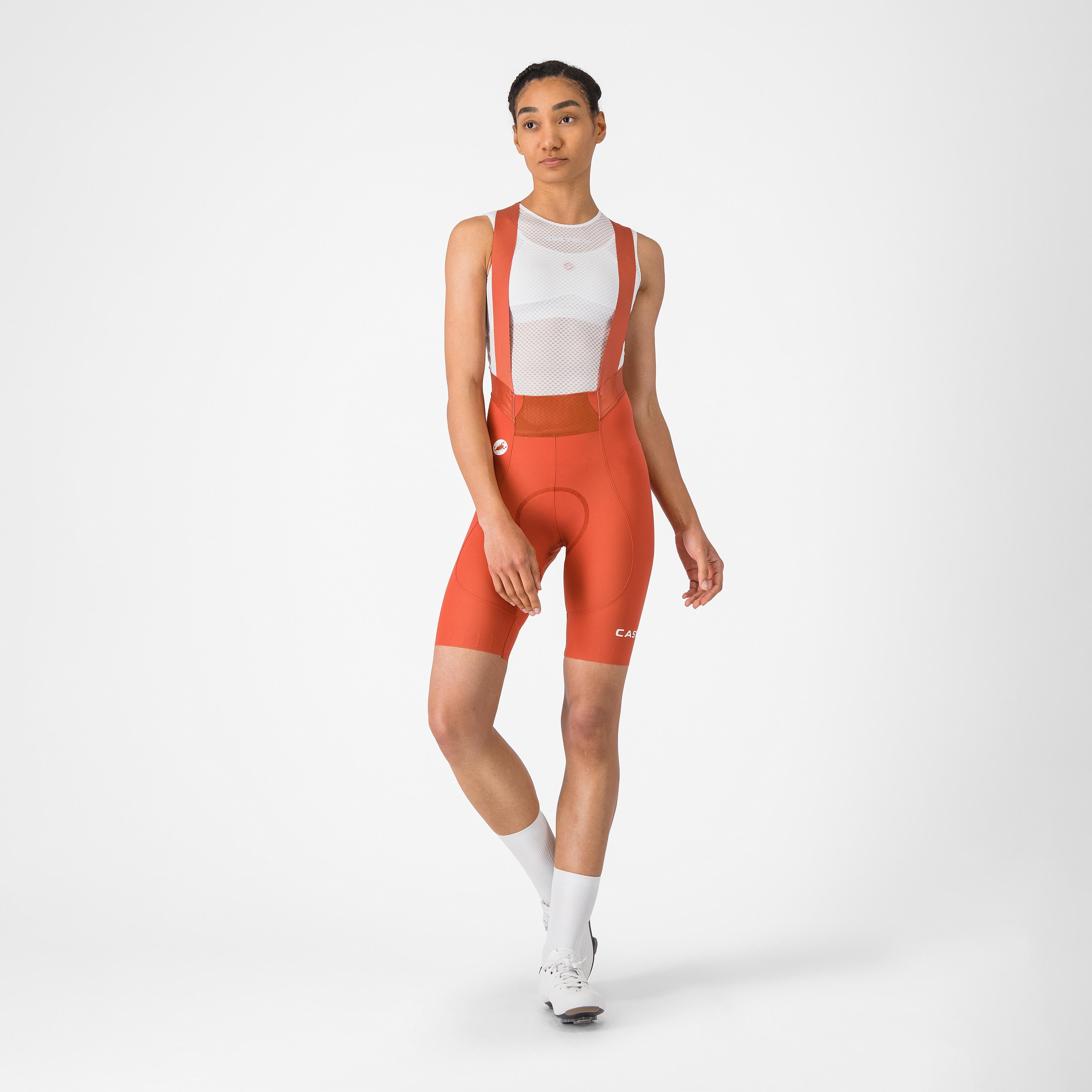 Espresso 2 w dt bibshort - paprika - castelli