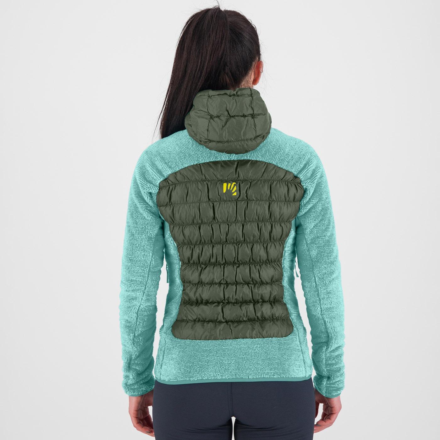 Marmarole w  jacket - thyme/aqua sky - karpos