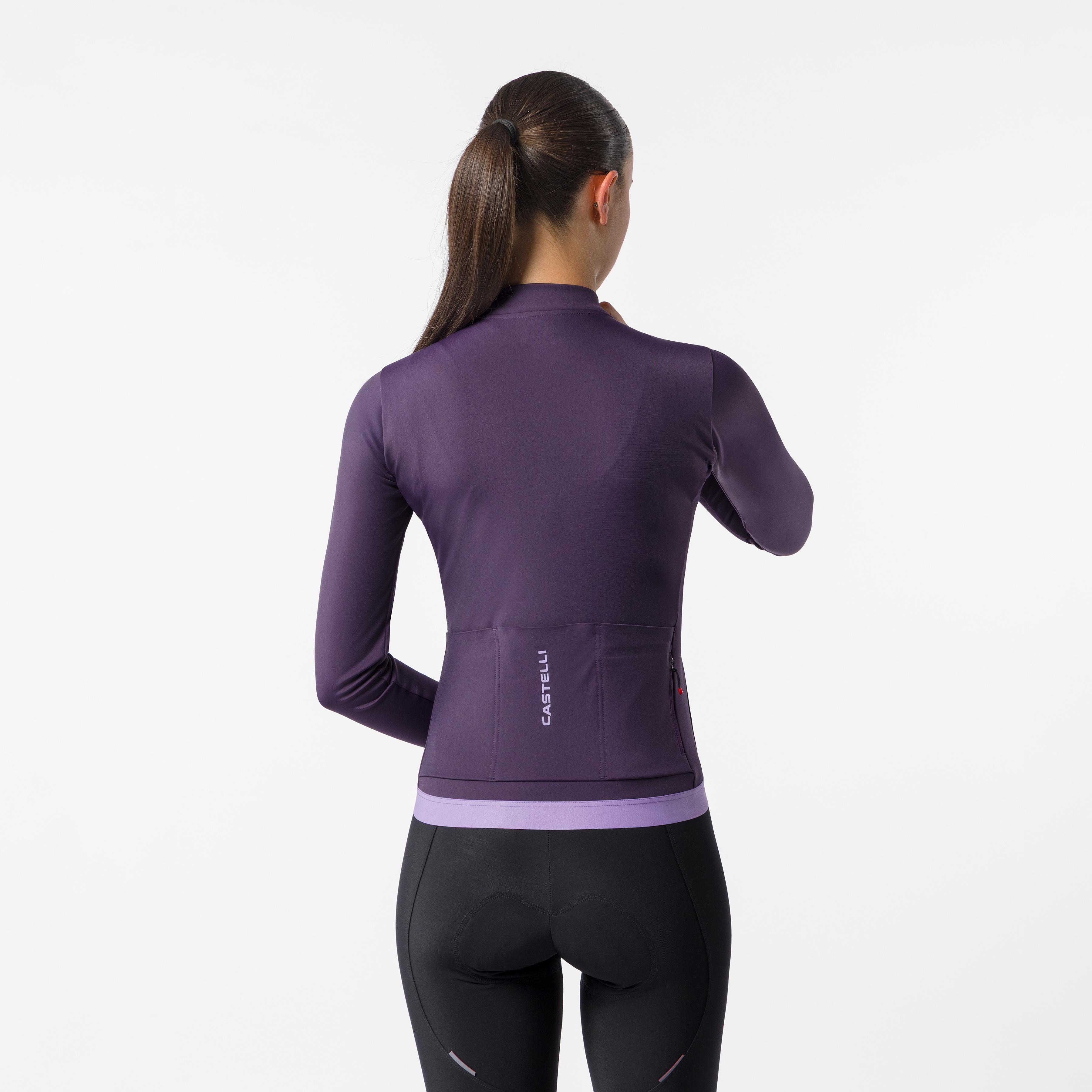 Espresso thermal 2 w jersey - night shade - castelli