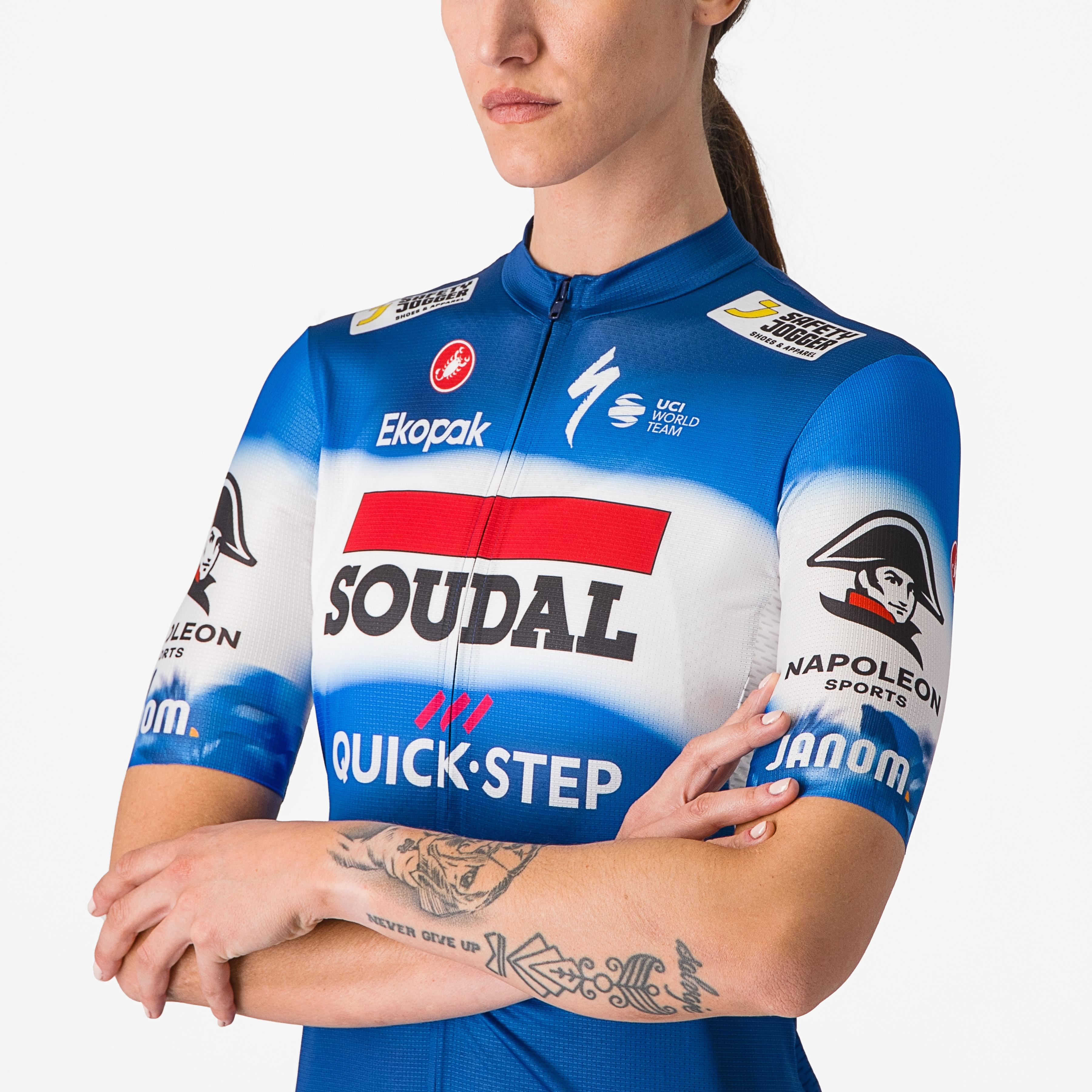 Competizione 3 w jersey - ceramic blue/white - castelli