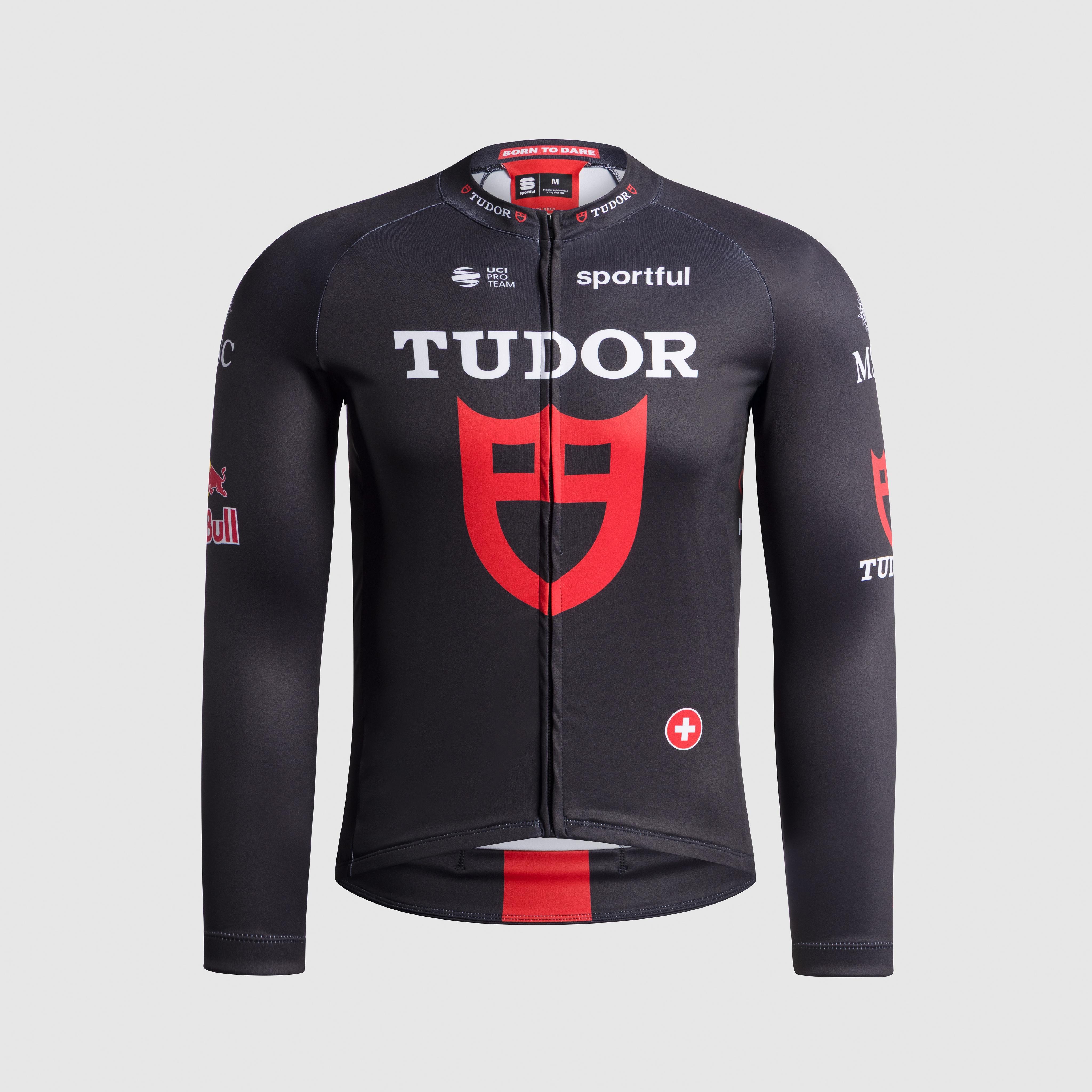 Tud supernova thermal jersey ls - black - sportful