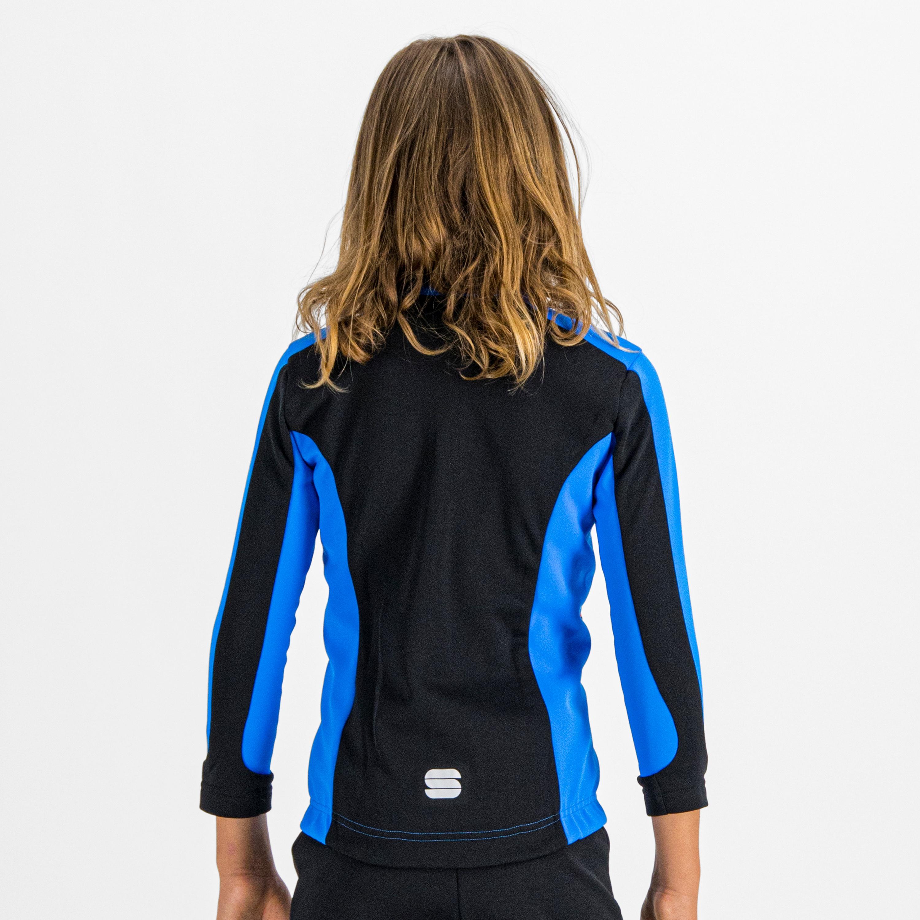 Squadra kid's jacket - brilliant blue/black - sportful