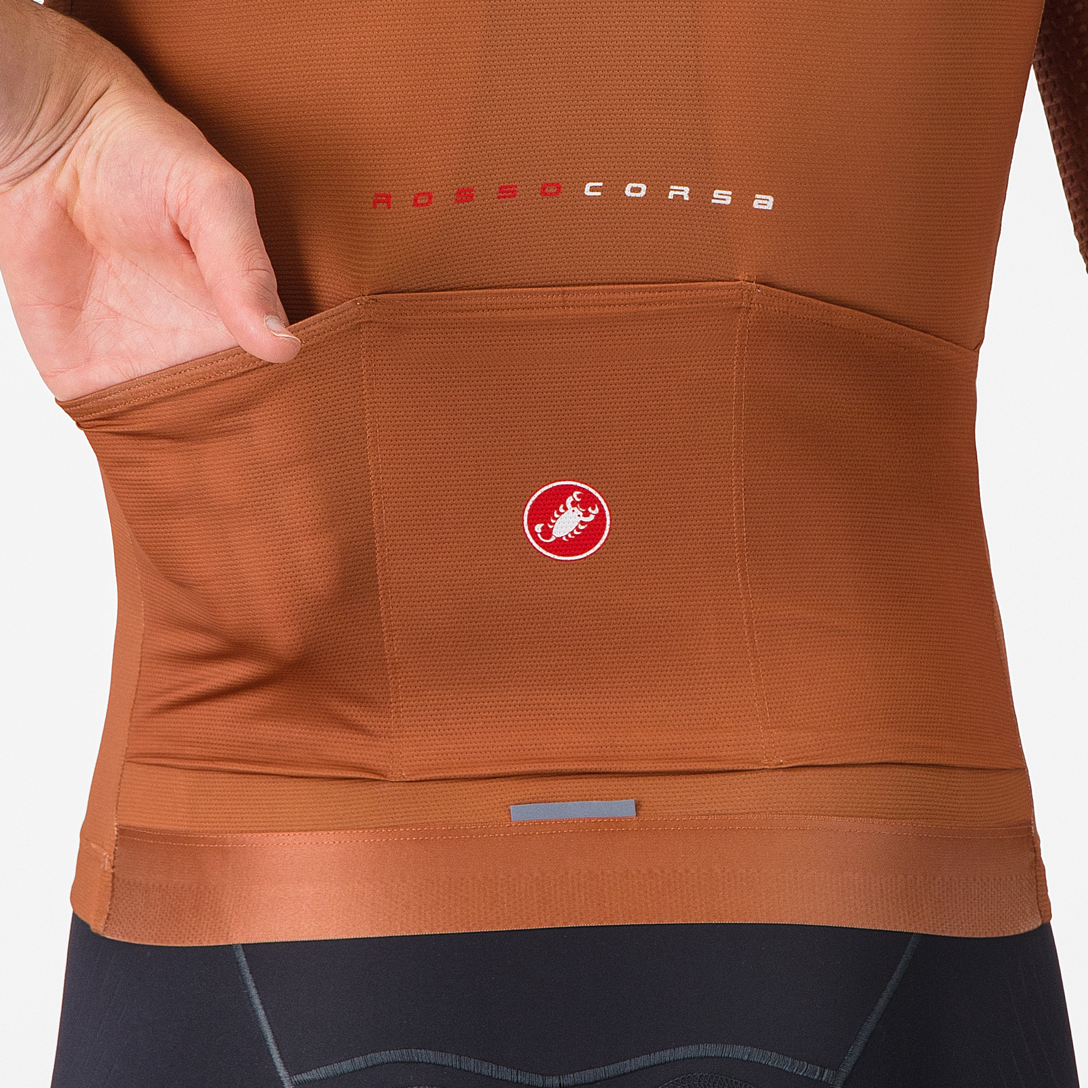 Aero race 8s jersey - mocha - castelli