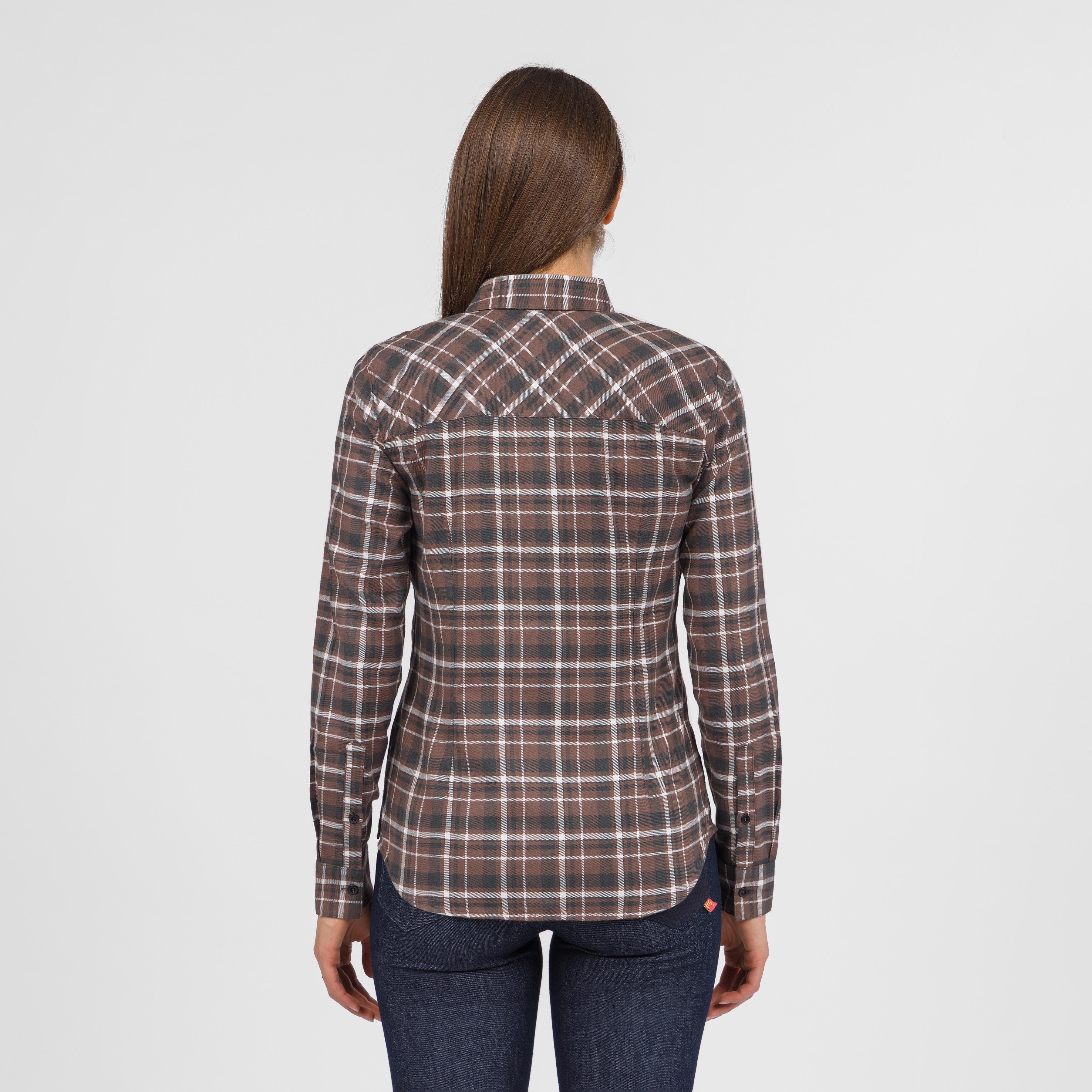 Martora w winter shirt - gianduia brown/woodl.gray - karpos