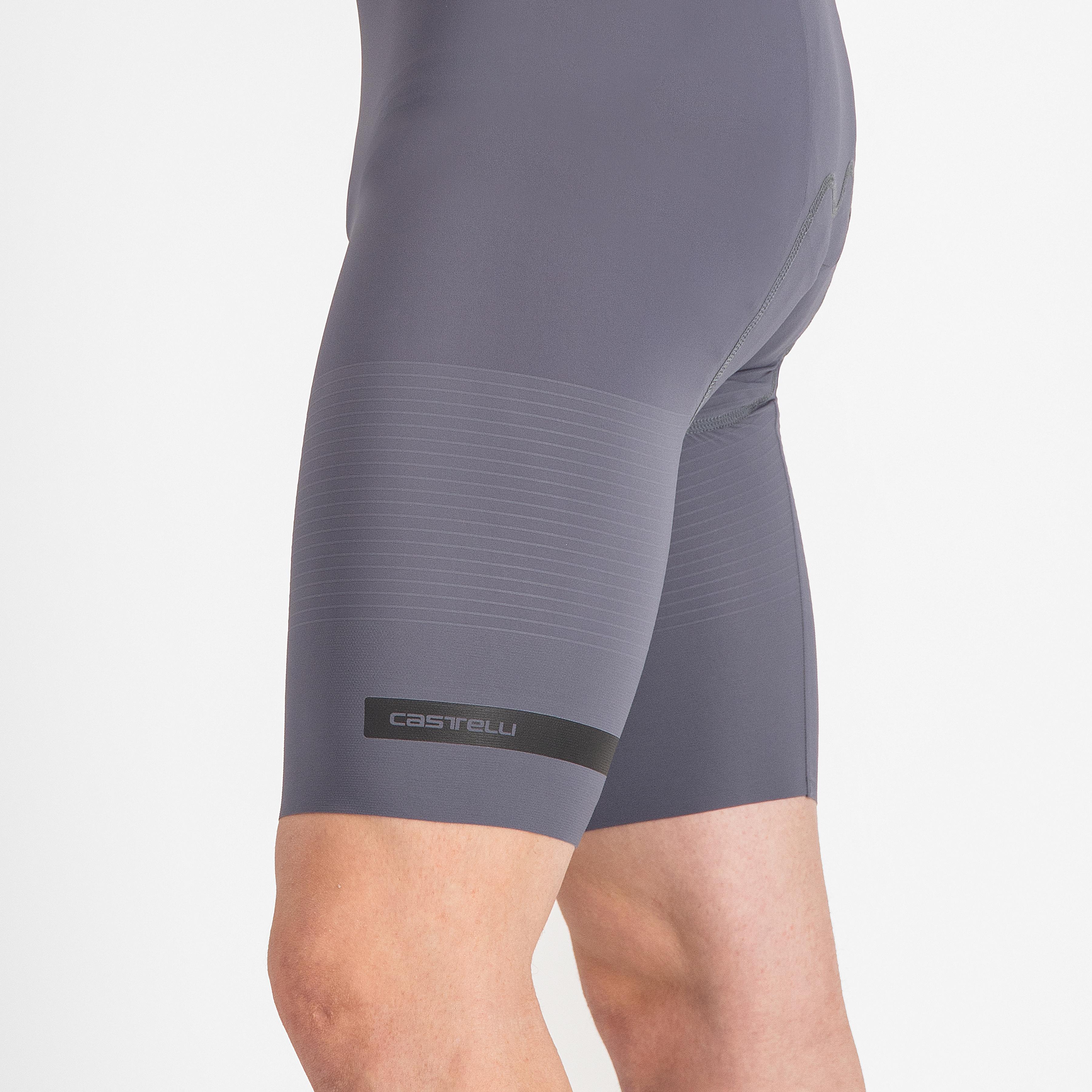 Premio evo bibshort - smoky gray - castelli