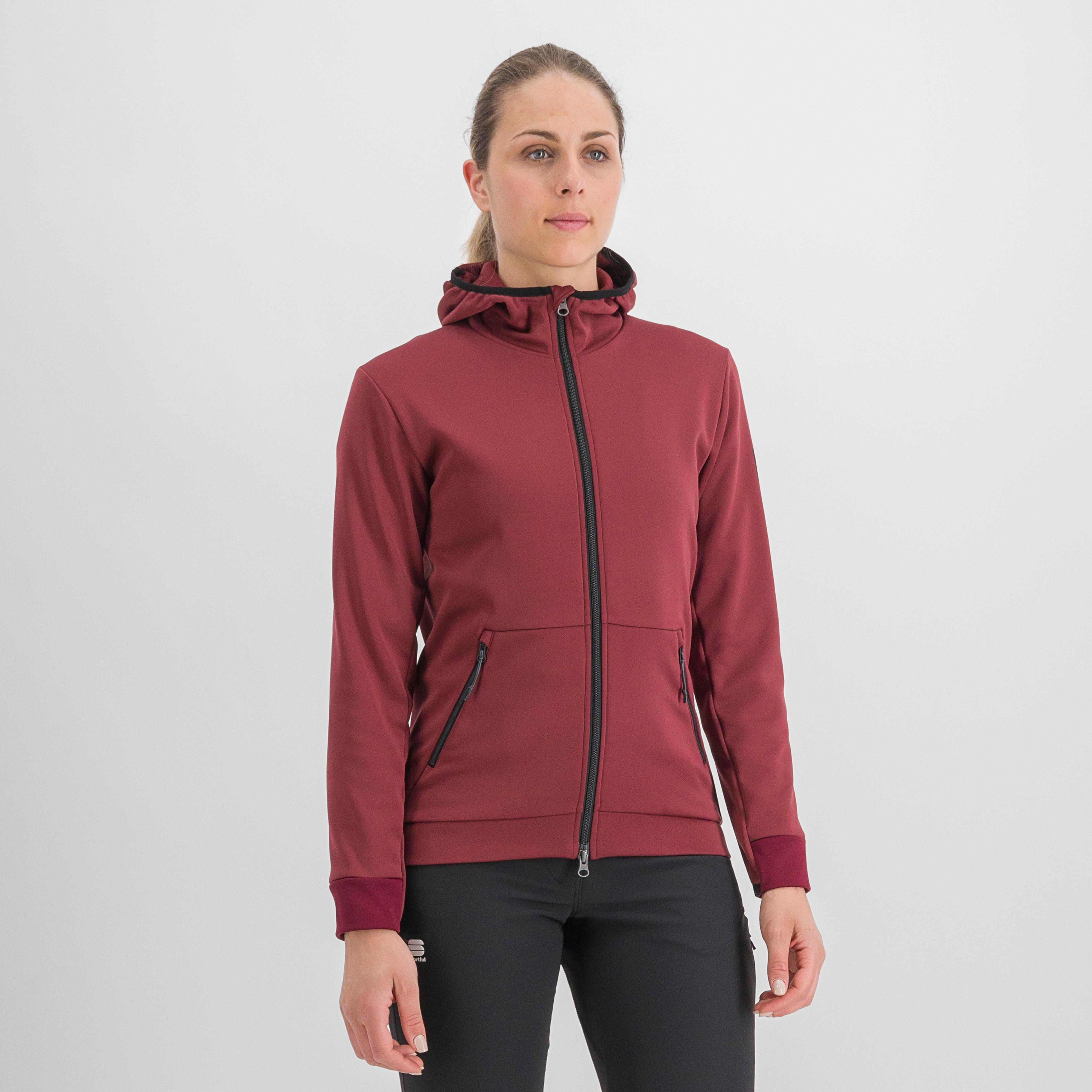 Metro w softshell - red wine - sportful