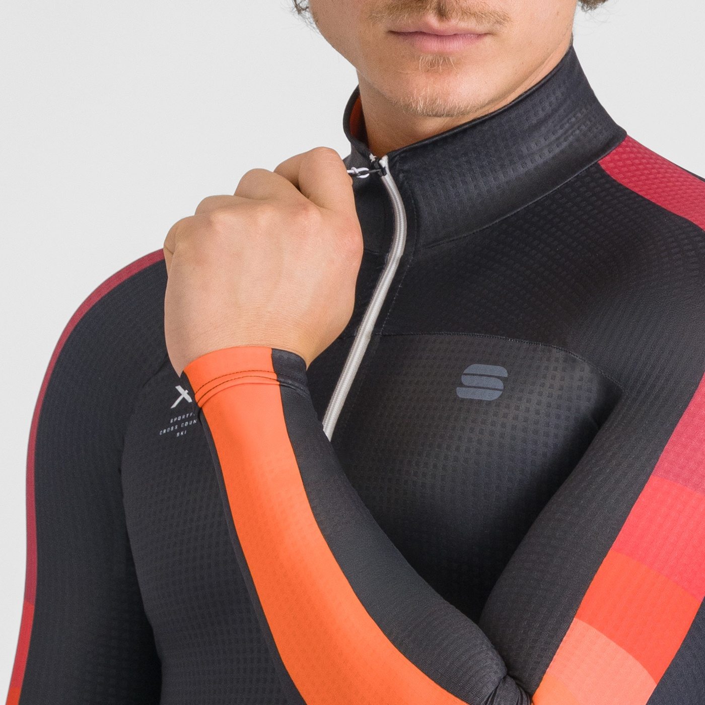 Apex jersey - black/red - sportful