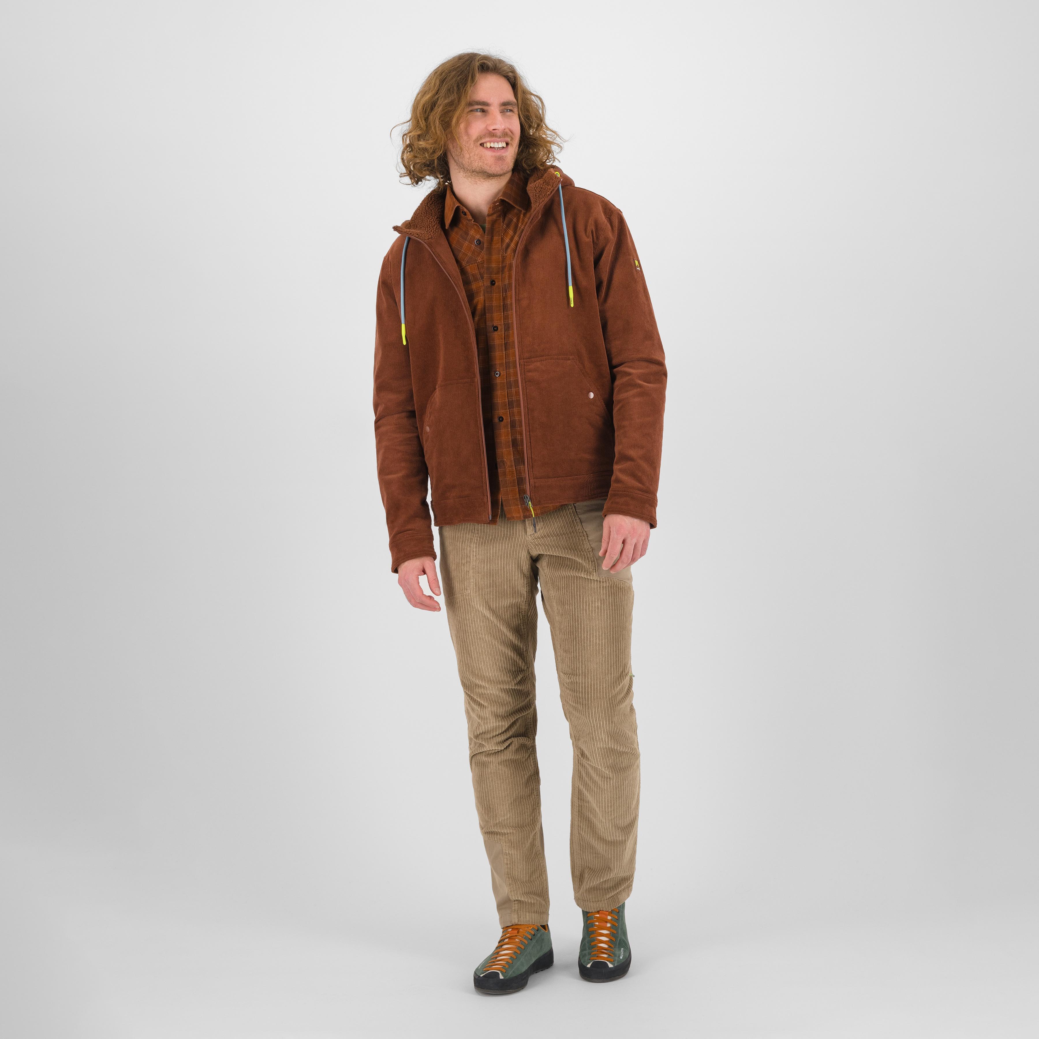 Ghiro hoodie jacket - mahogany - karpos