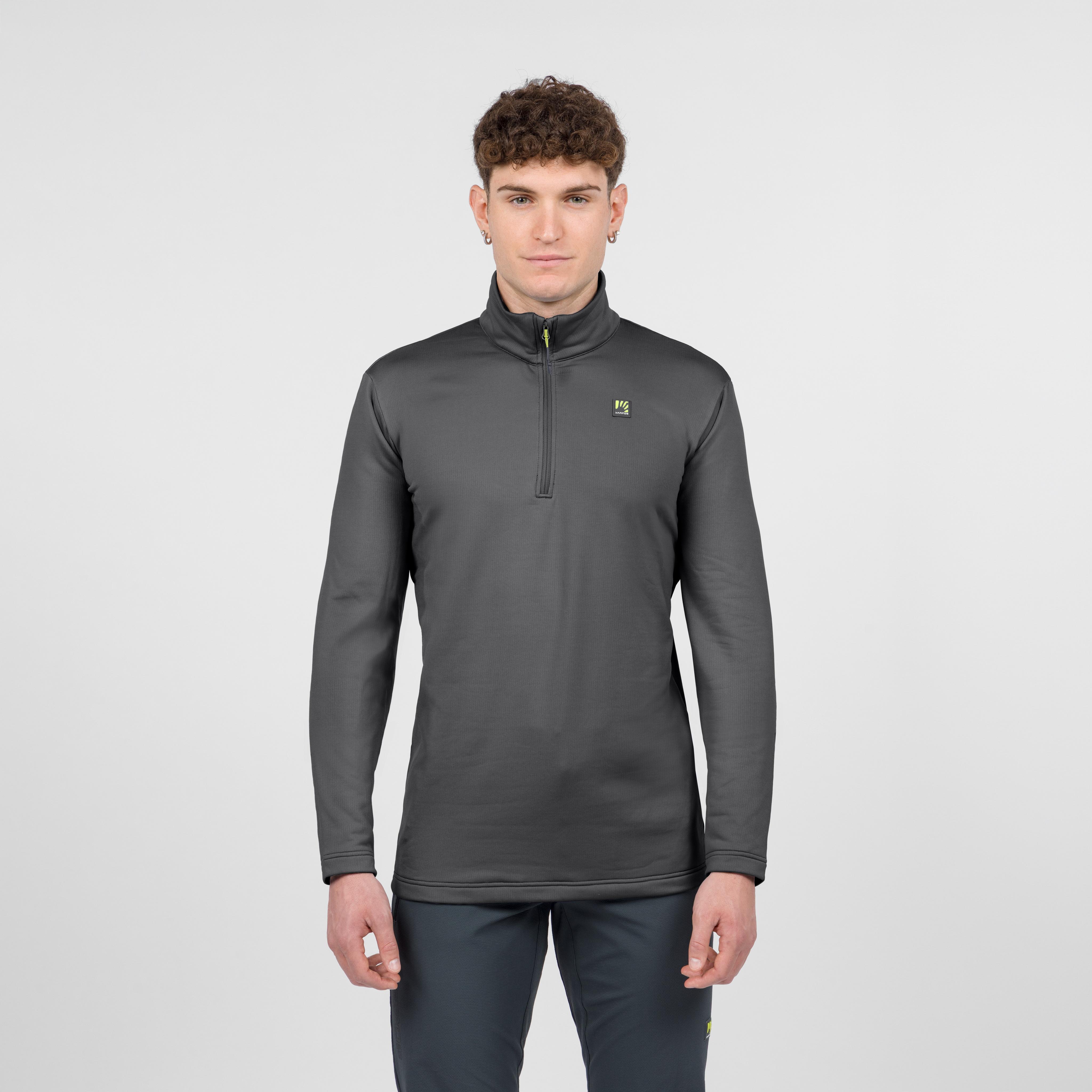 Pizzocco evo half zip fleece - woodl.gray - karpos