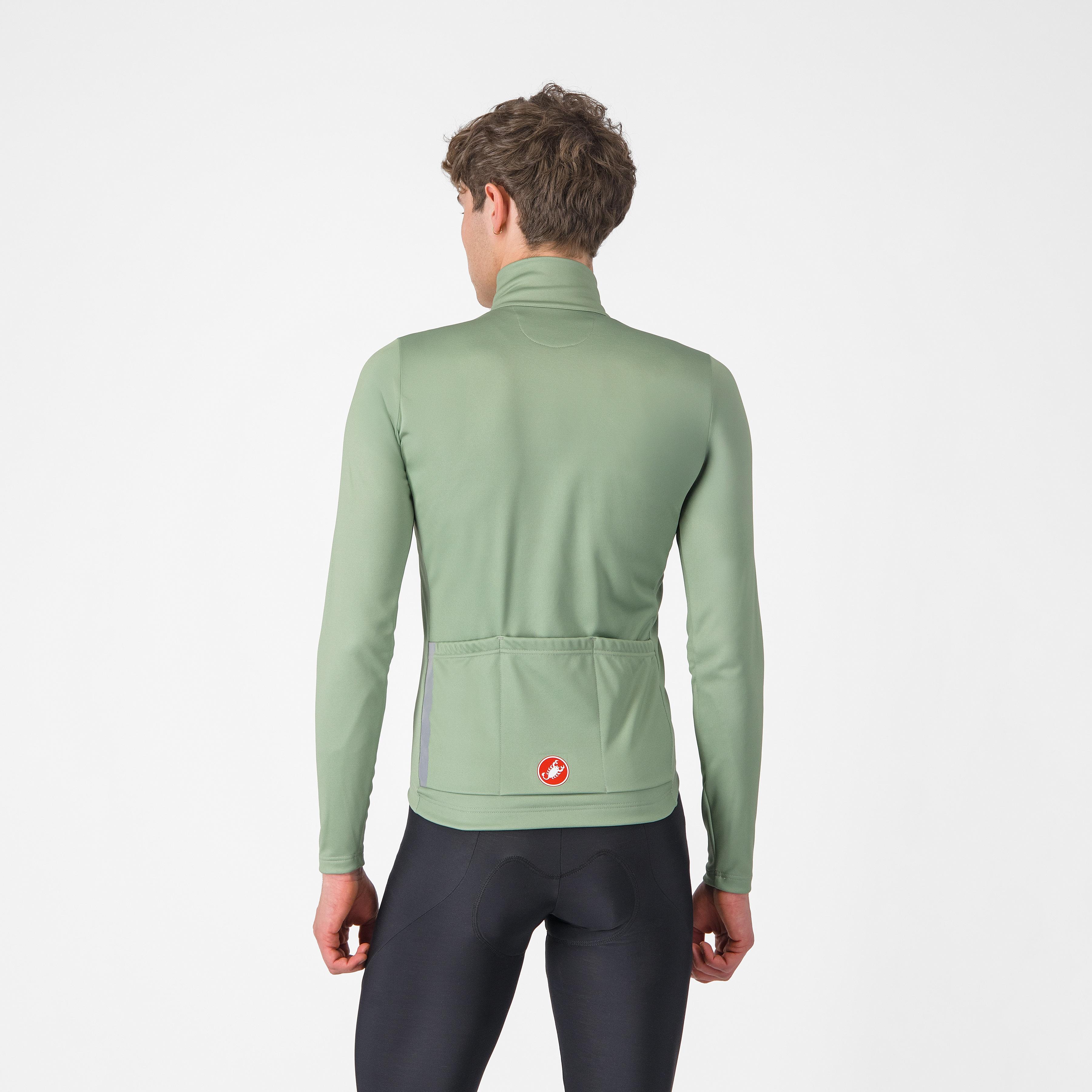 Entrata thermal jersey - green pepper/electric lime - castelli