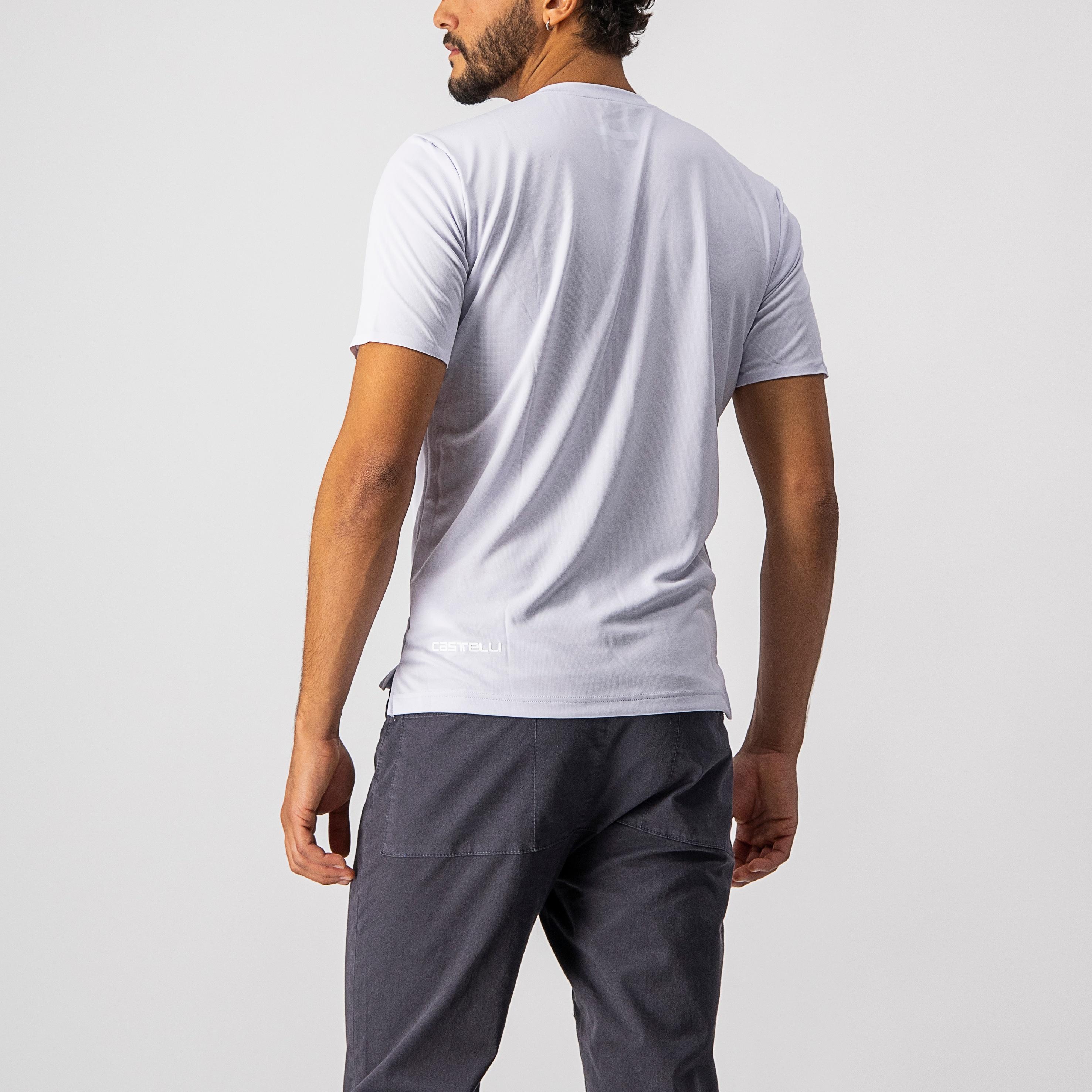 Tech tee - silver gray - castelli